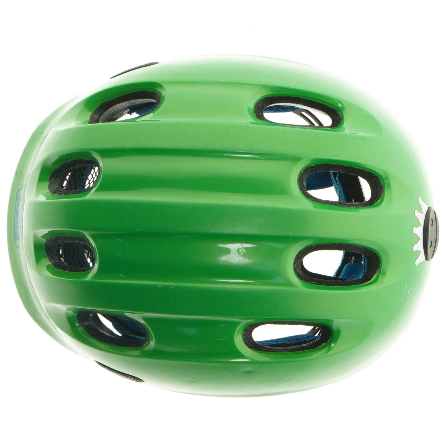 Grøn cykelhjelm fra Abus (str. 50-55 cm)