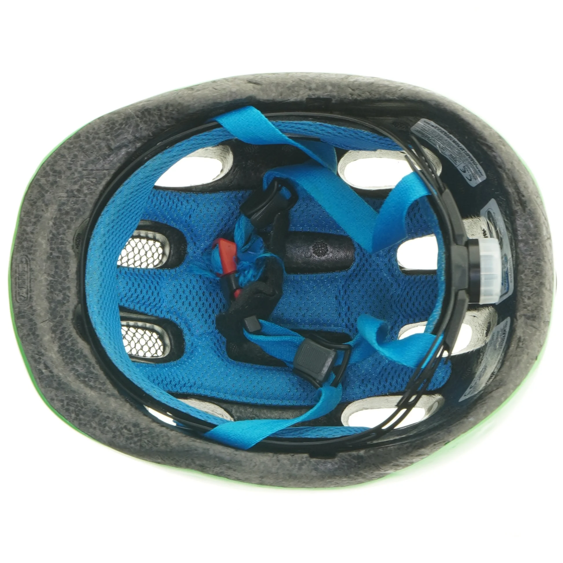 Grøn cykelhjelm fra Abus (str. 50-55 cm)