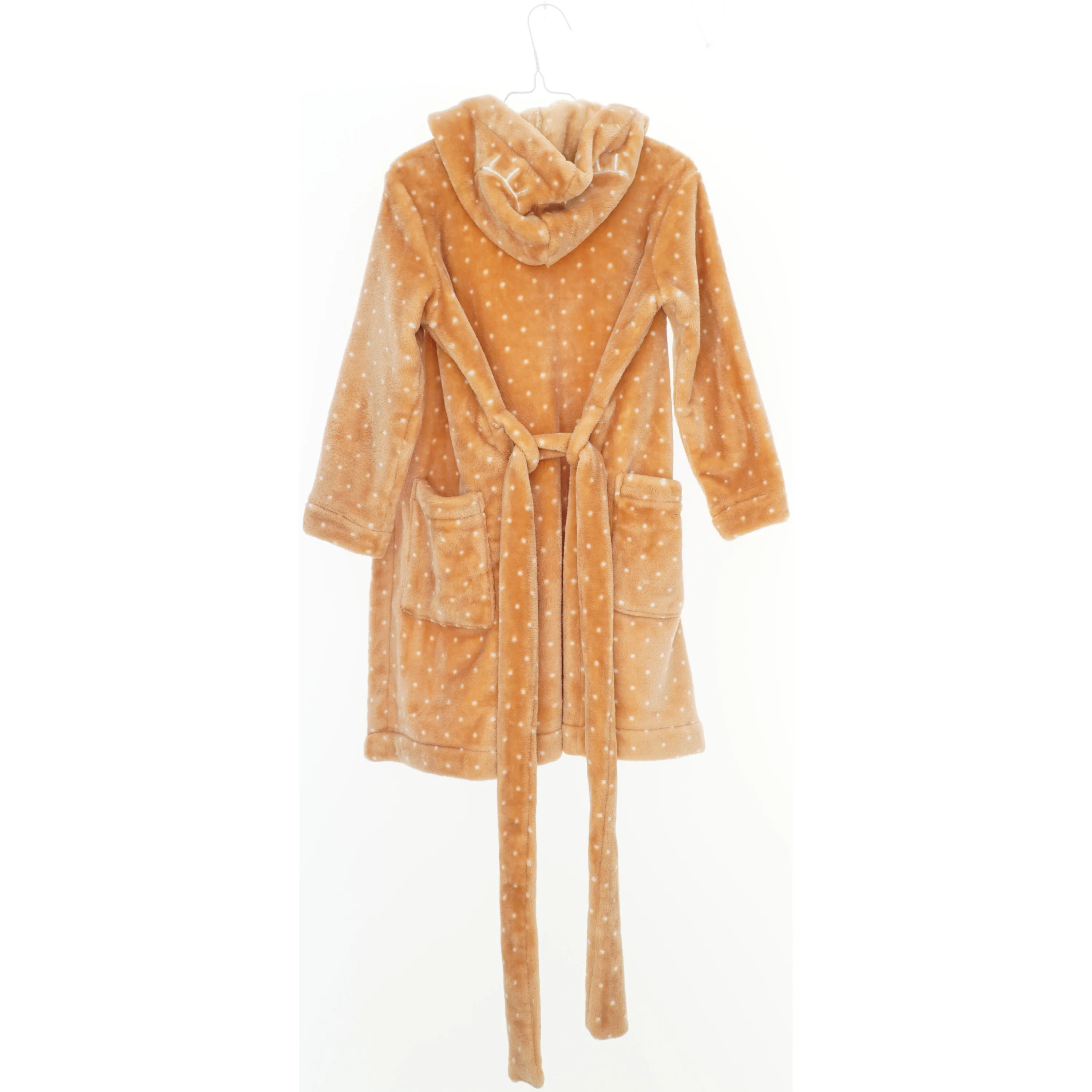 Badekåbe med hætte og bindebælte fra VRS (str. 110)