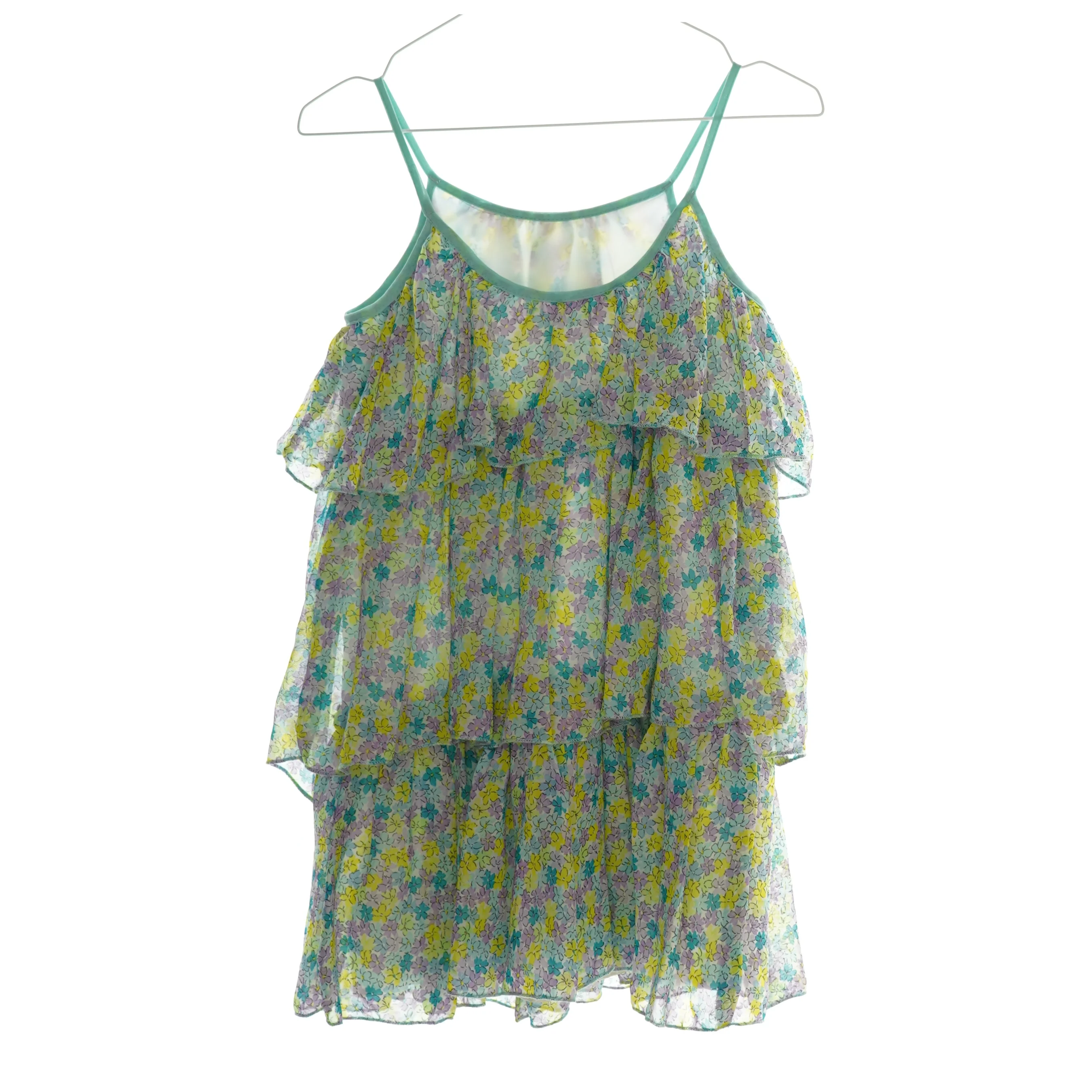 Kjole med blomsterprint fra H&M (str. 110)