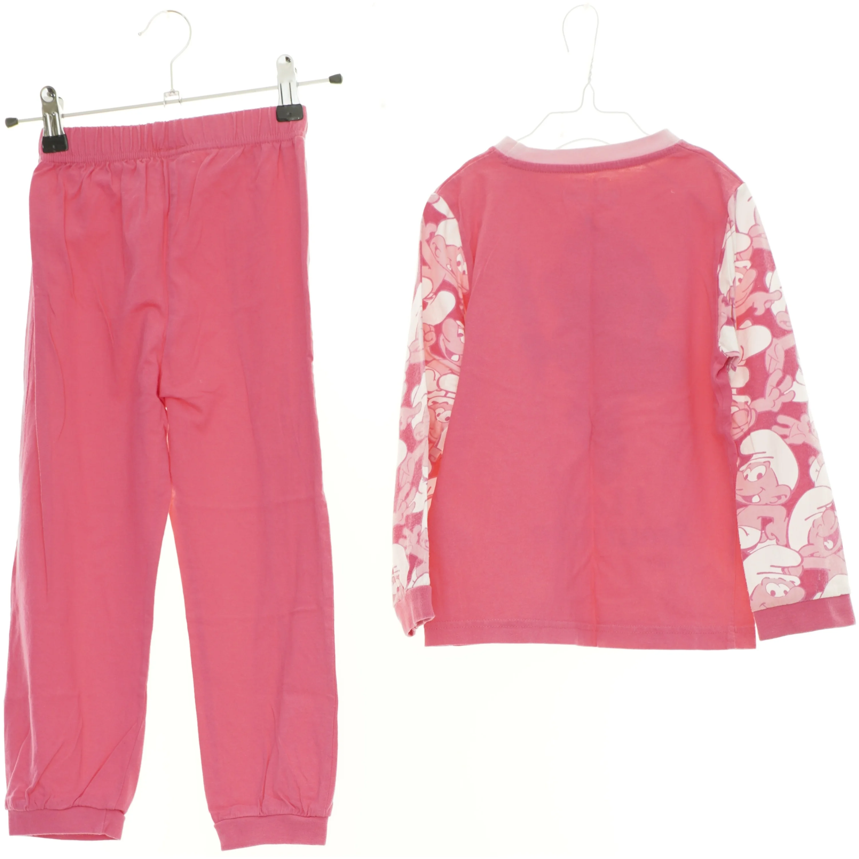 Nattøj med smølfine (str. 104 cm)