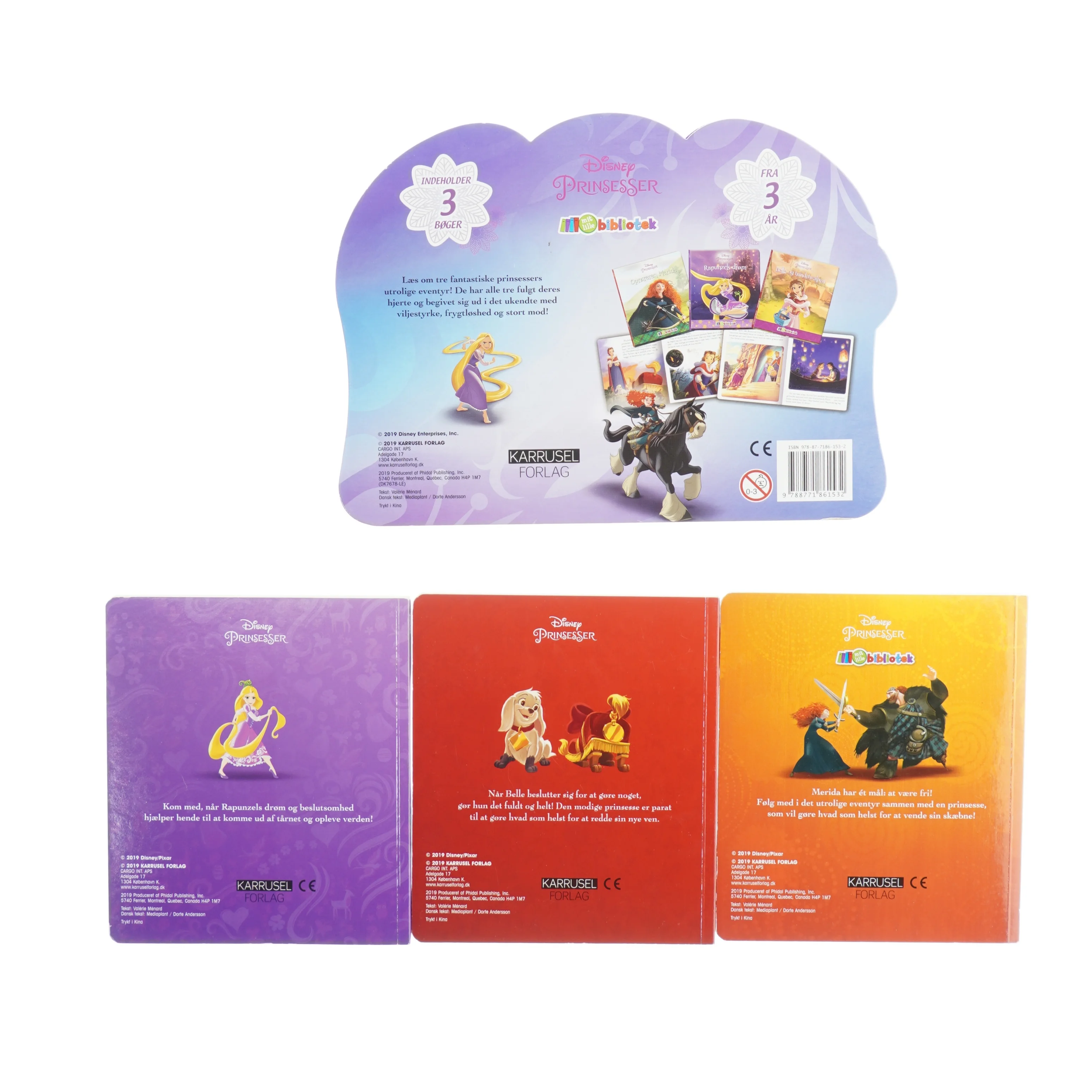 Disney bøger 3 stk. fra Bog