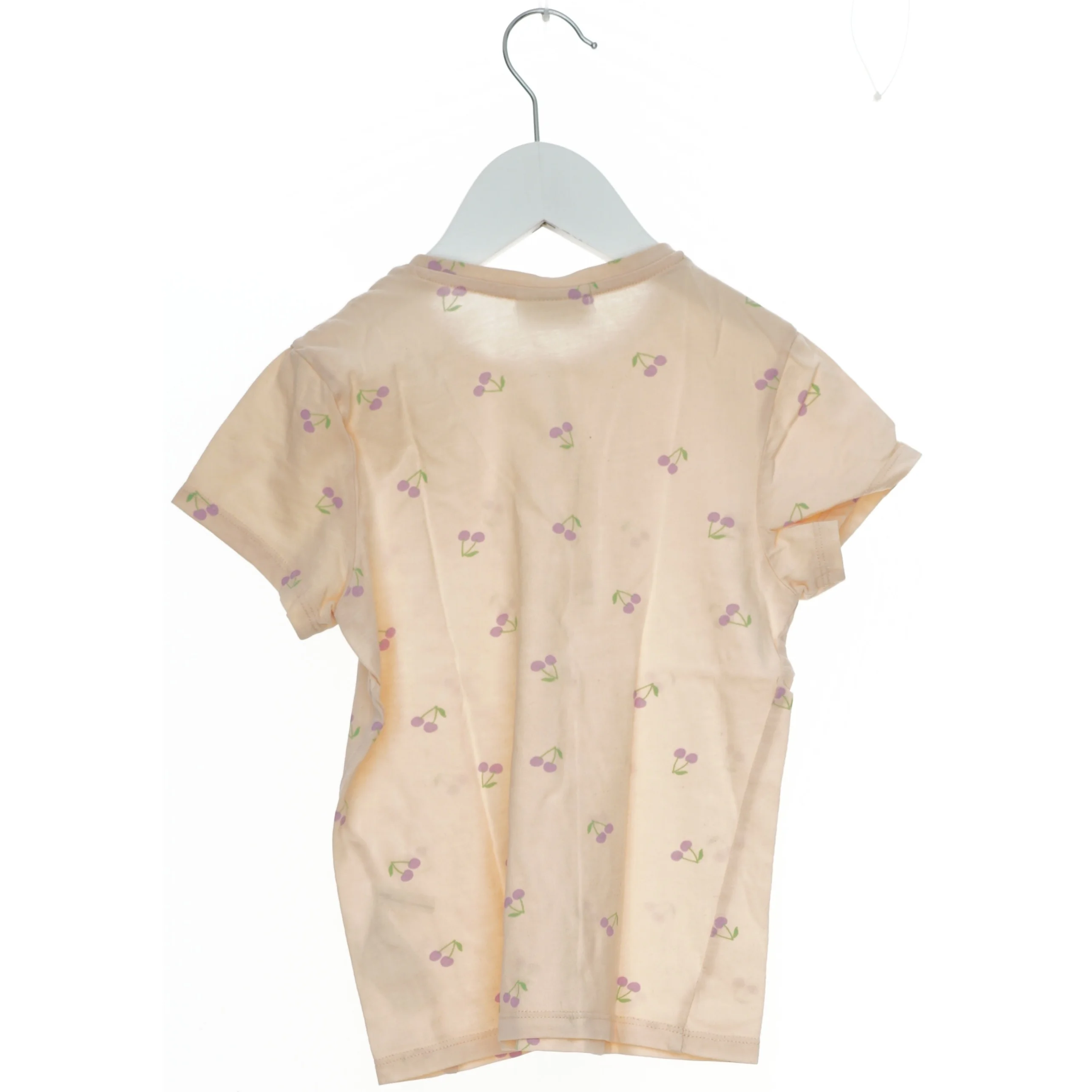 Børne T-shirt med kirsebær design fra KappAhl (str. 128)