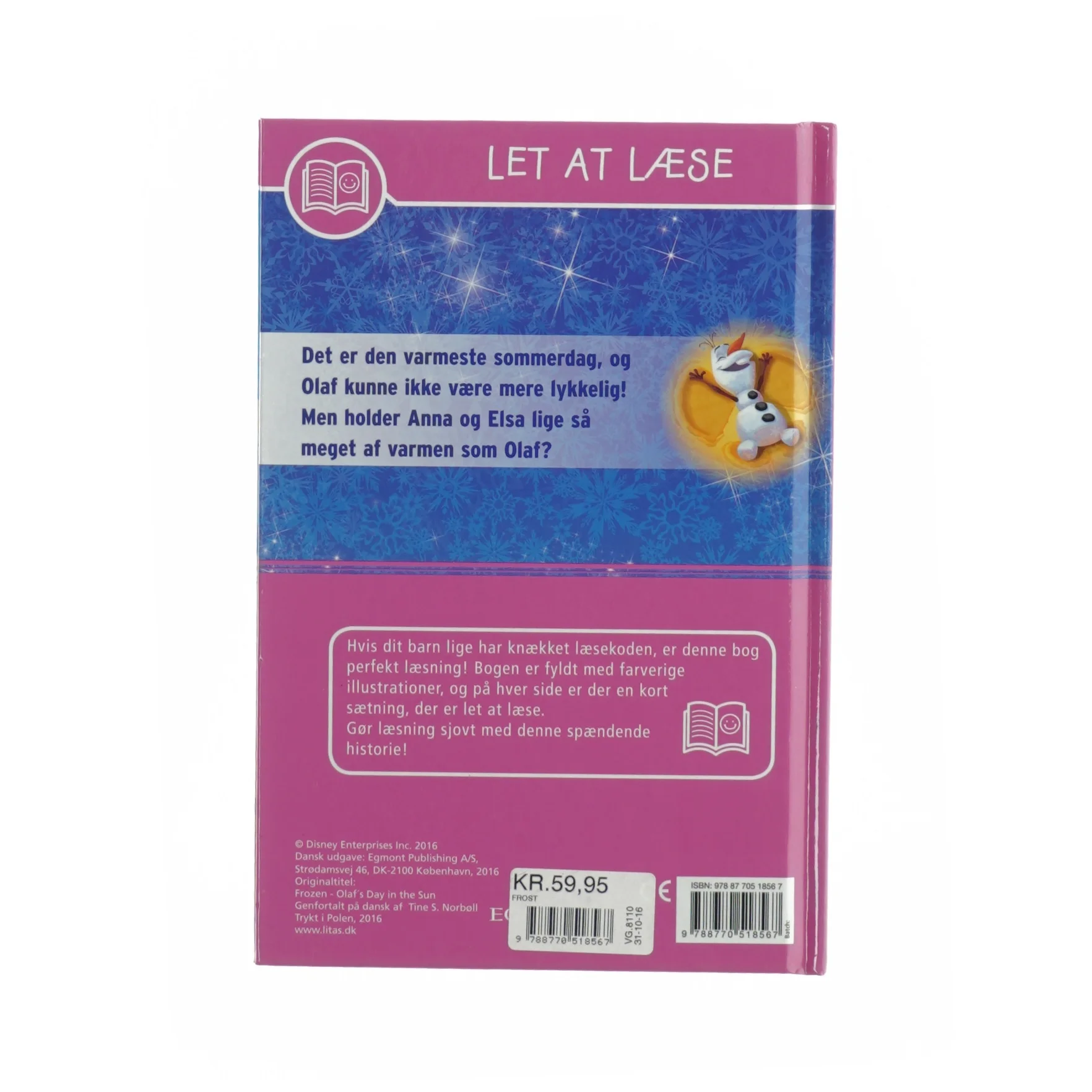 Olafs dag i solen fra Bog