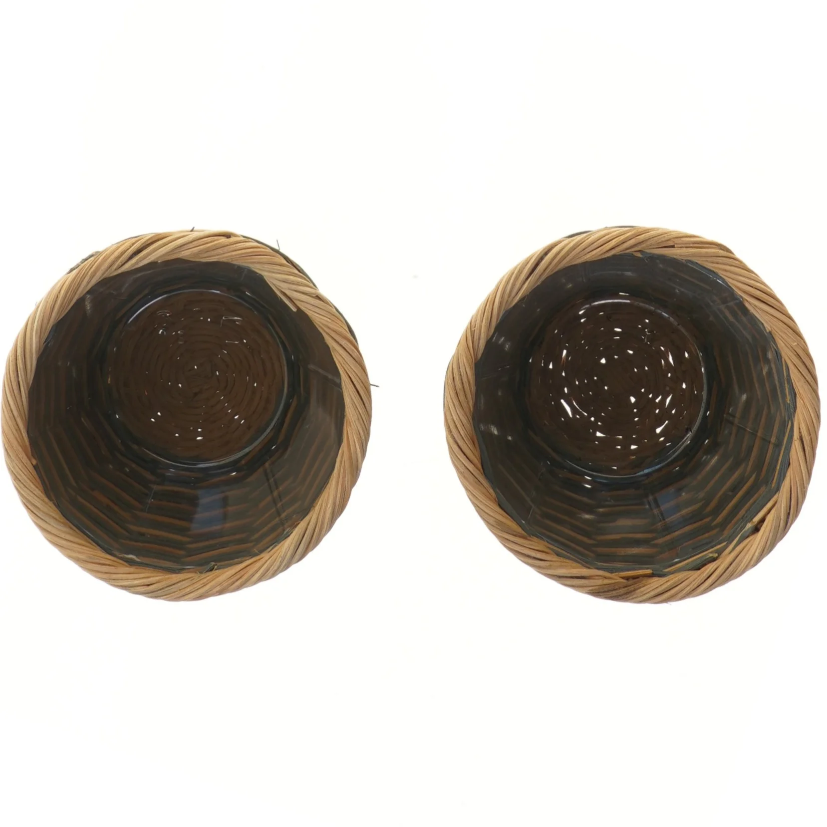 To flettede kurve (str. 2 stk Ø 14 cm længde 12 cm)