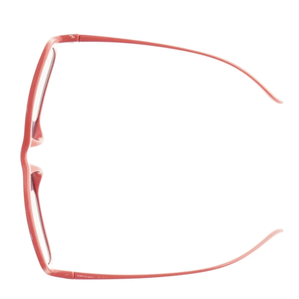 Røde solbriller (str. 12 x 13 cm)