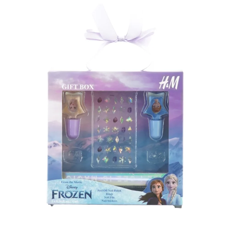 Negle tilbehør med Frozen motiv fra H&M (str. 15 x 14 cm)