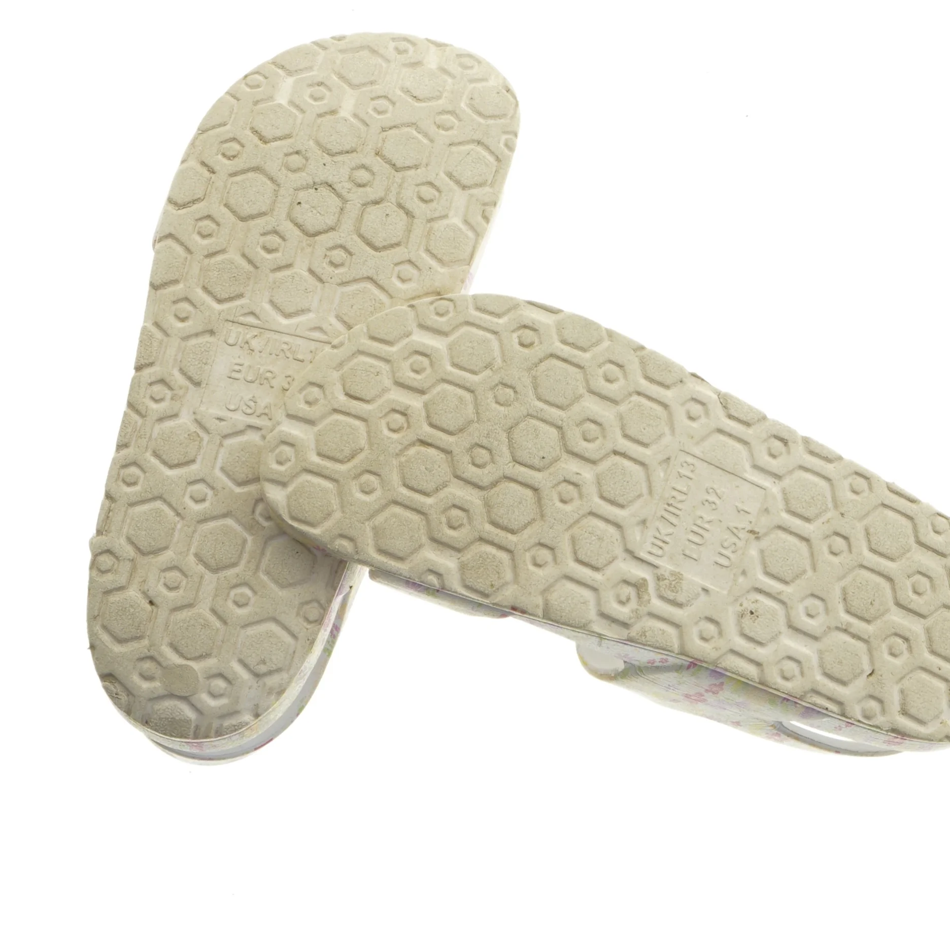 Blomstret børnesandaler (str. 32)