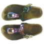 Farverige sandaler