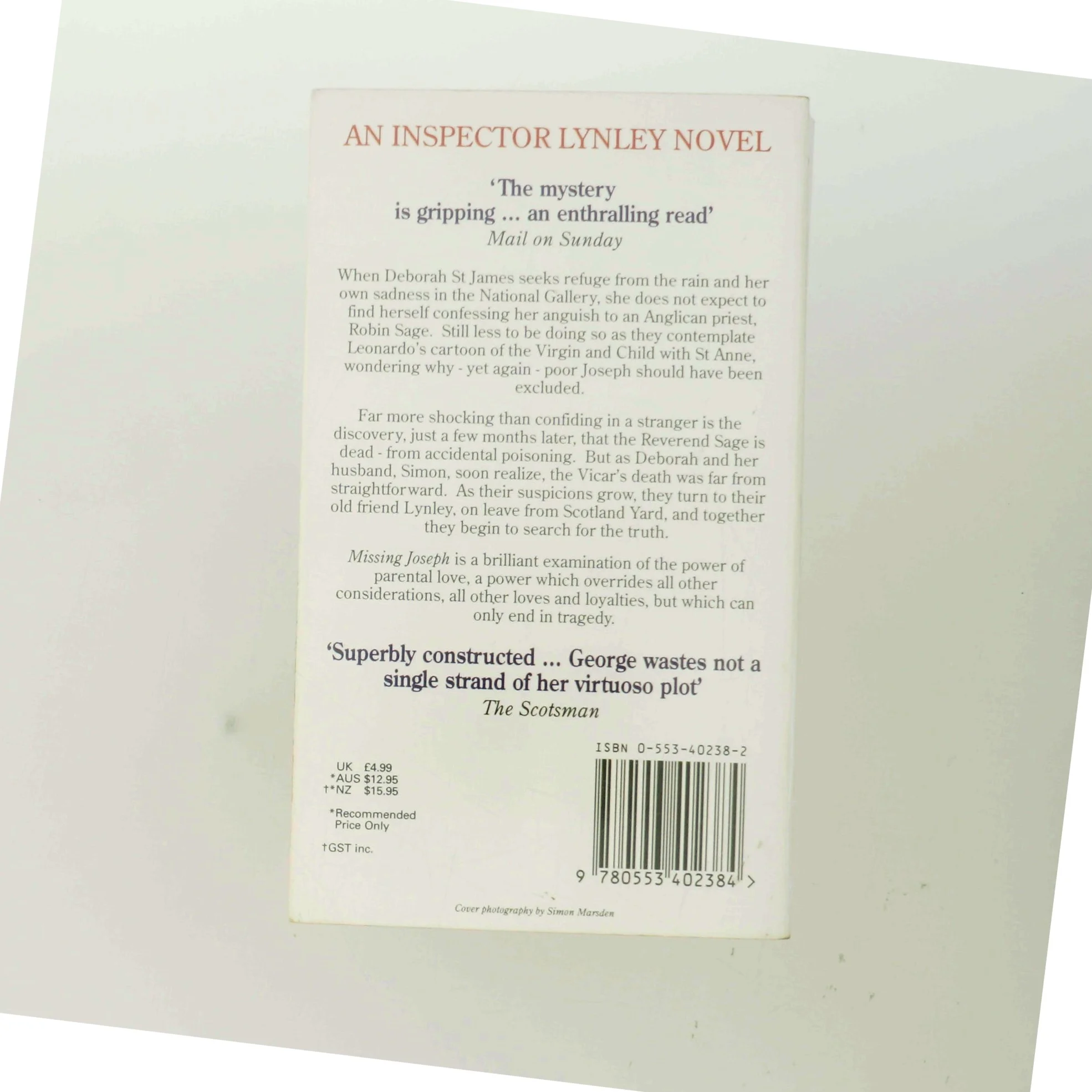 Missing Joseph af Elizabeth George (Bog)