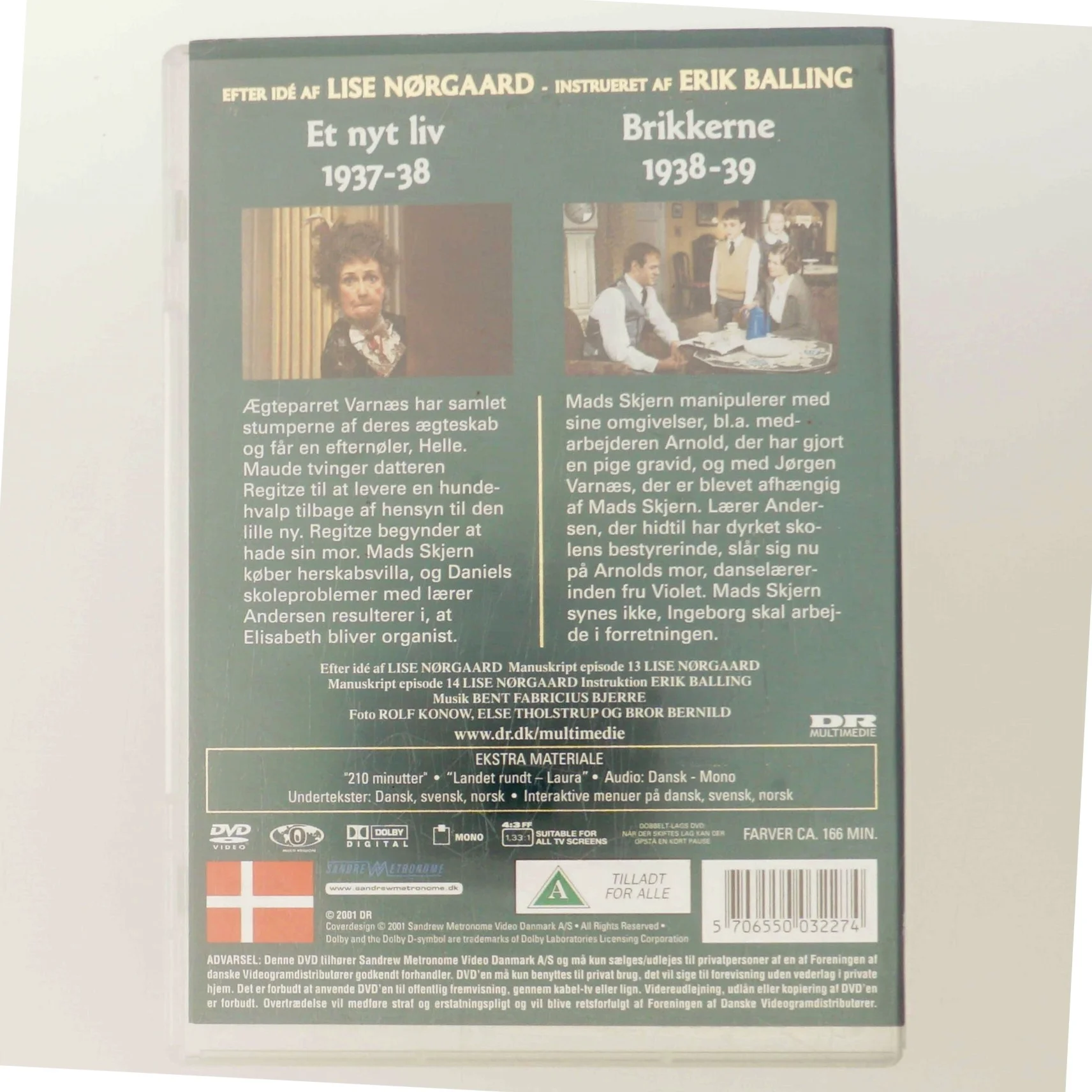 MATADOR 07 (EPS. 13+14) med Jørgen Varnæs (DVD)