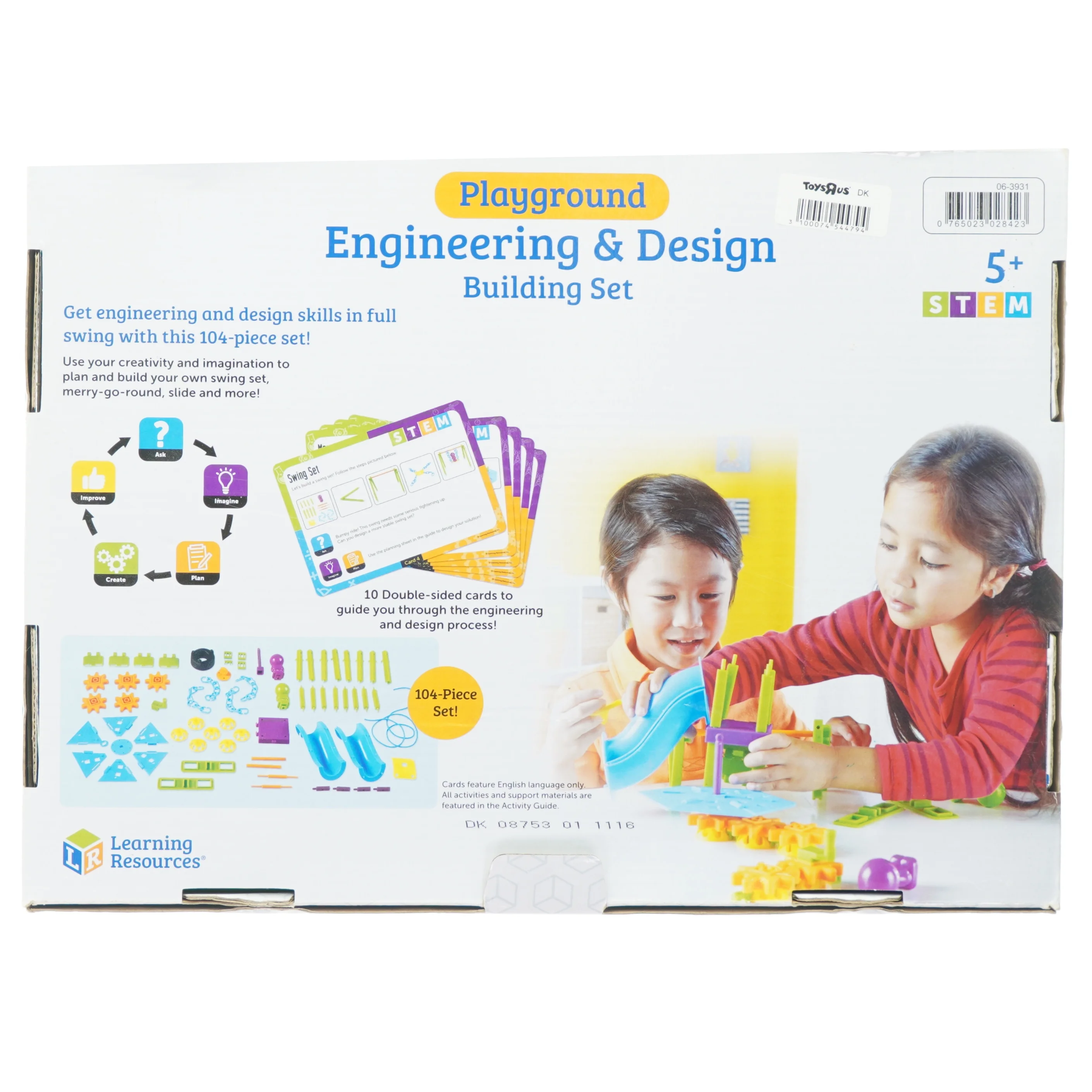 Engineering og design - Building set fra Leaning Resources (str. 35 x 27cm)