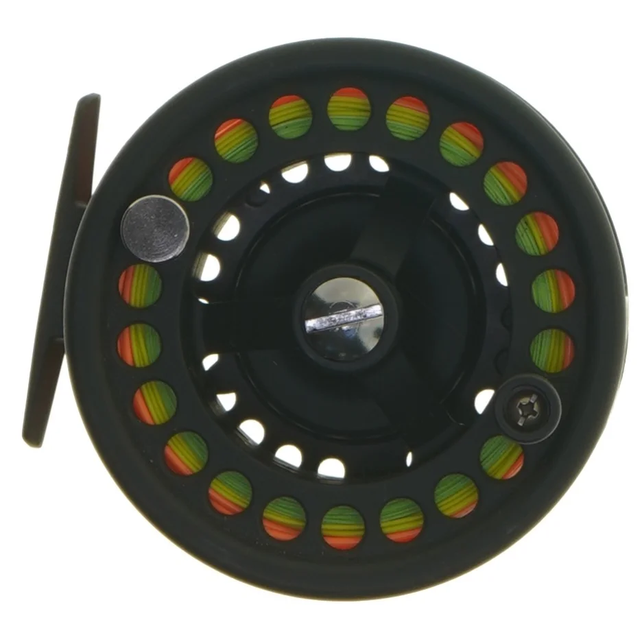 Okuma fluehjul med flydeline (str. Ø 9x h 5 cm)