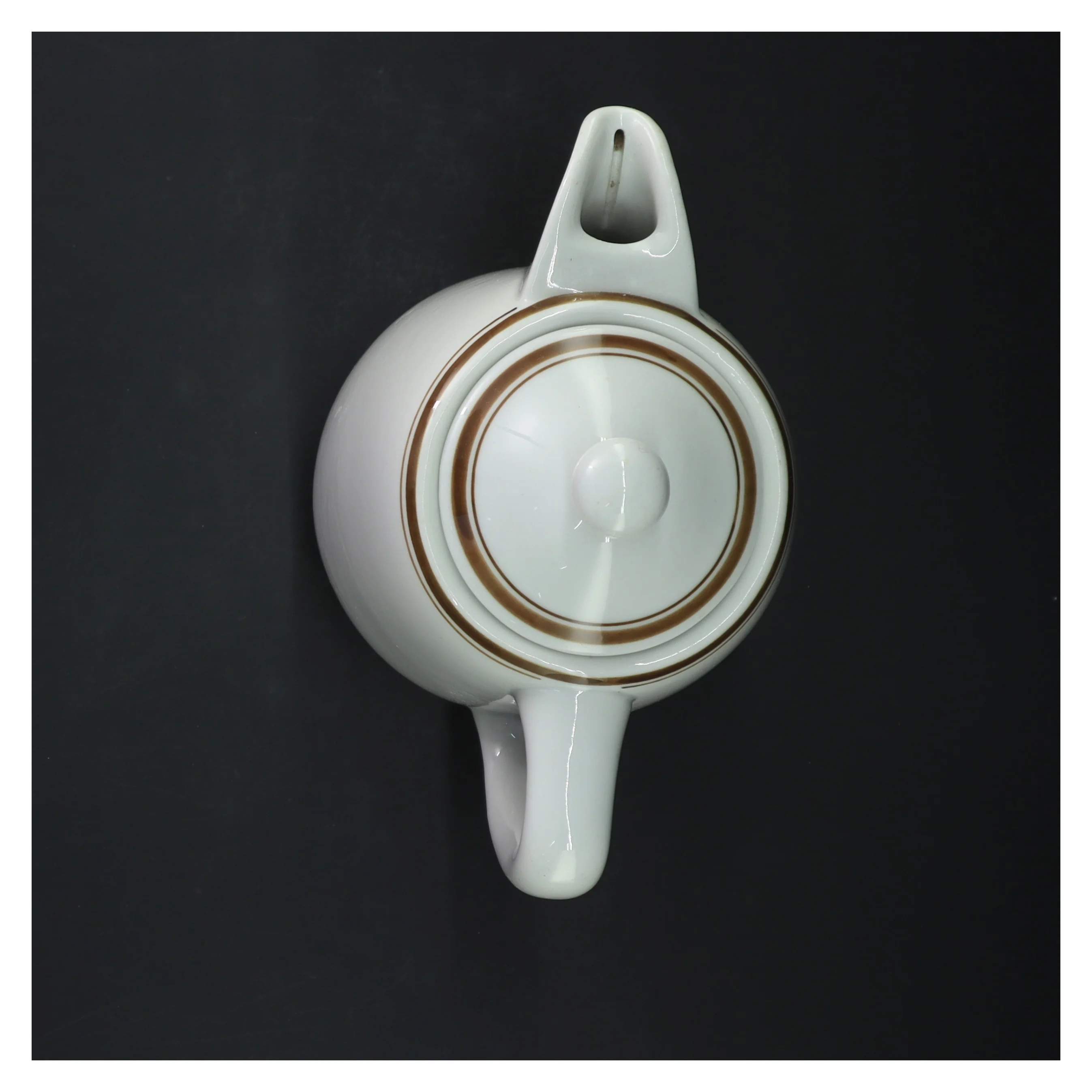 Vintage kaffekande i jernporcelæn (str. 20 cm)