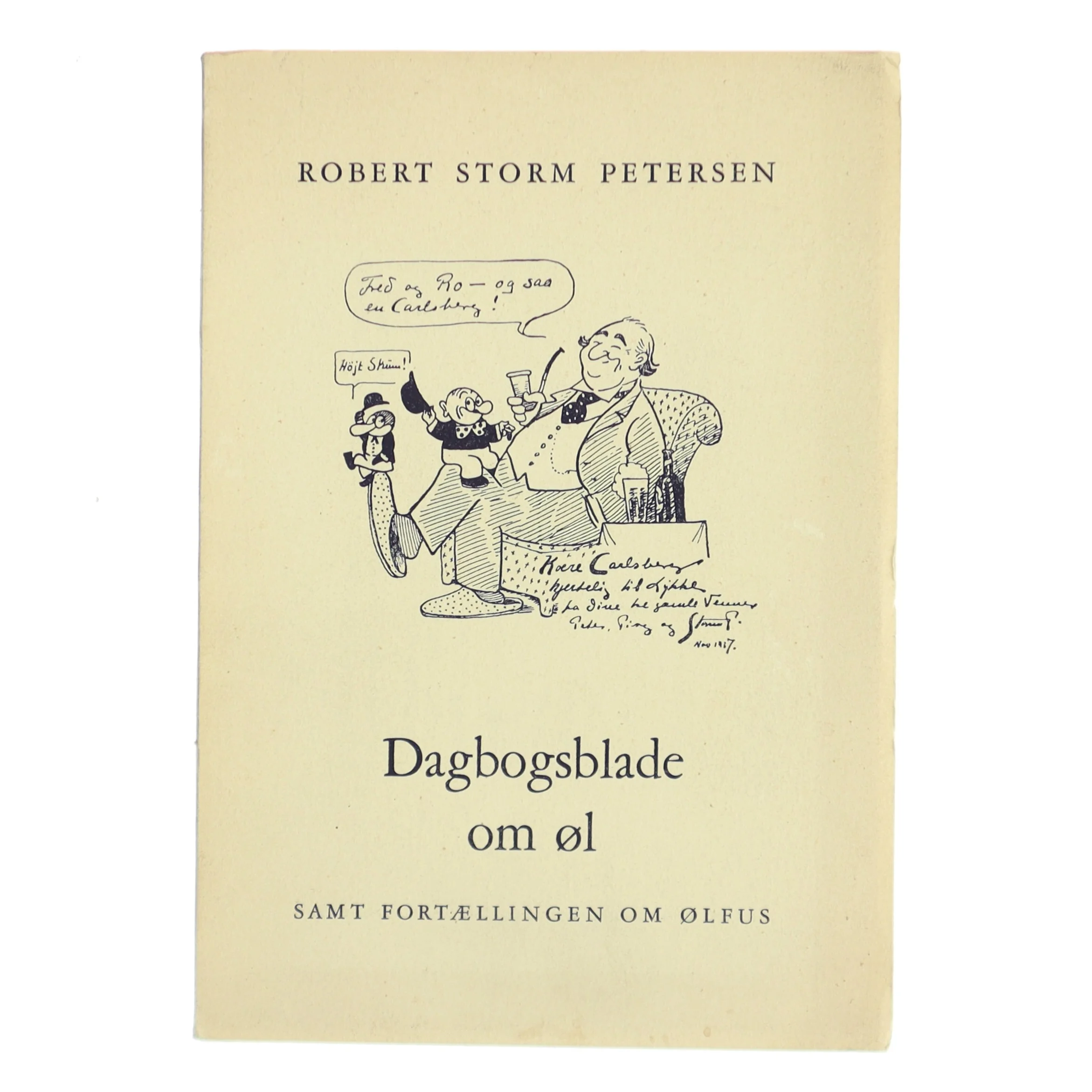 Dagbogsblade om øl af Robert Storm Petersen (Bog)