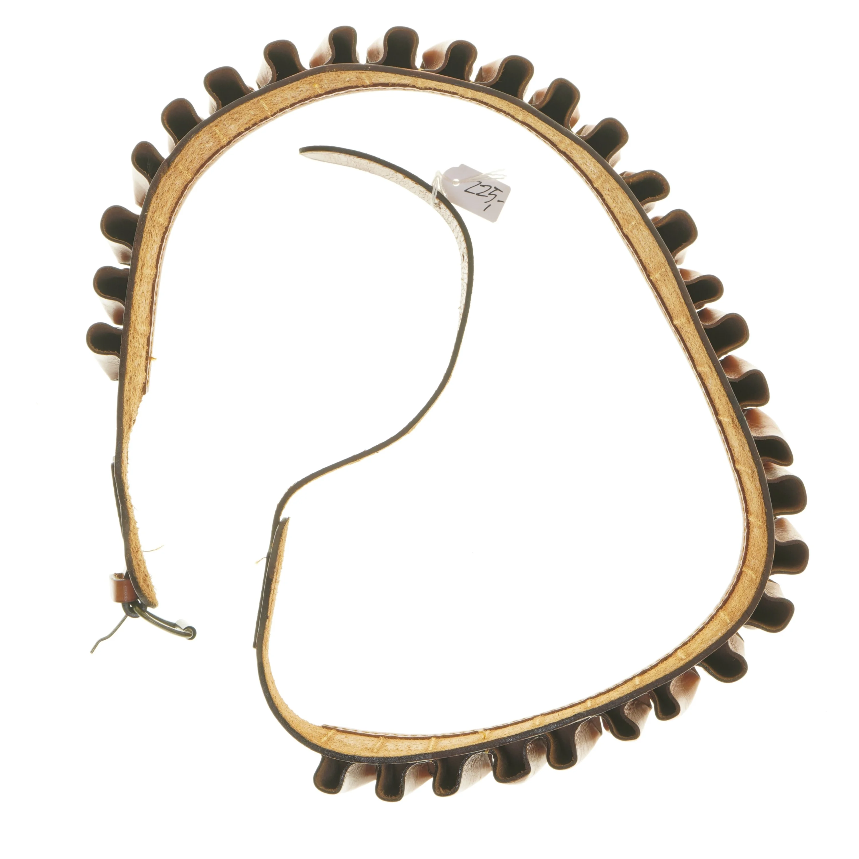 Patronbælte, italiensk Fratelli Rossetti (str. L 91 til 108 b 7,5 cm)