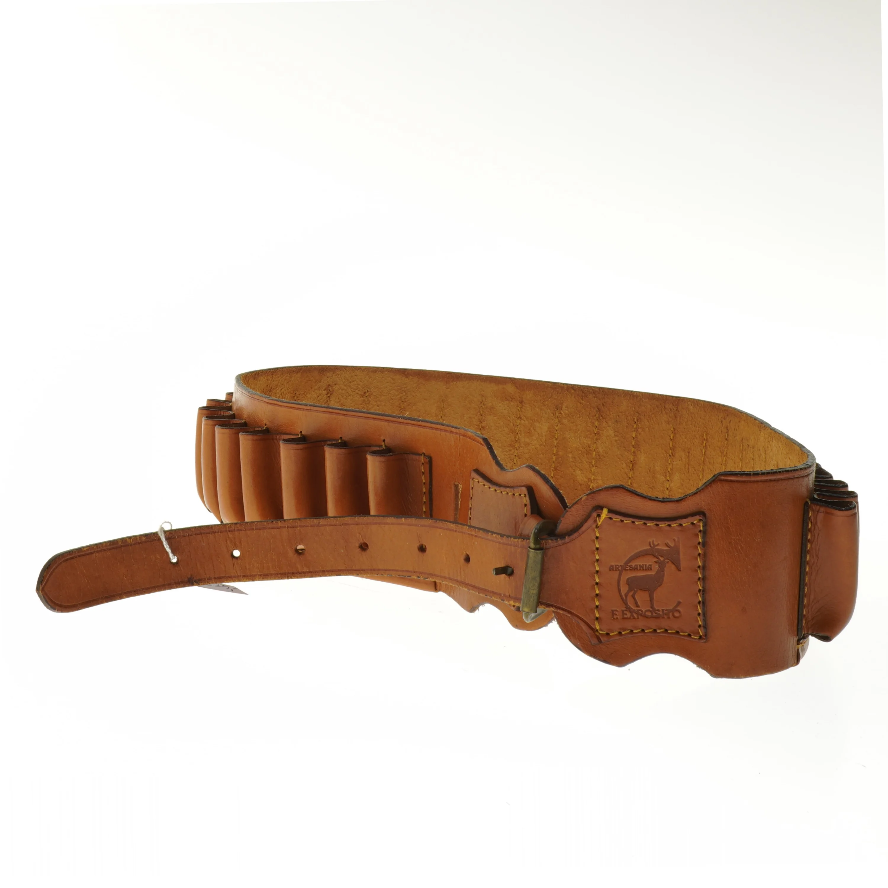 Patronbælte, italiensk Fratelli Rossetti (str. L 91 til 108 b 7,5 cm)