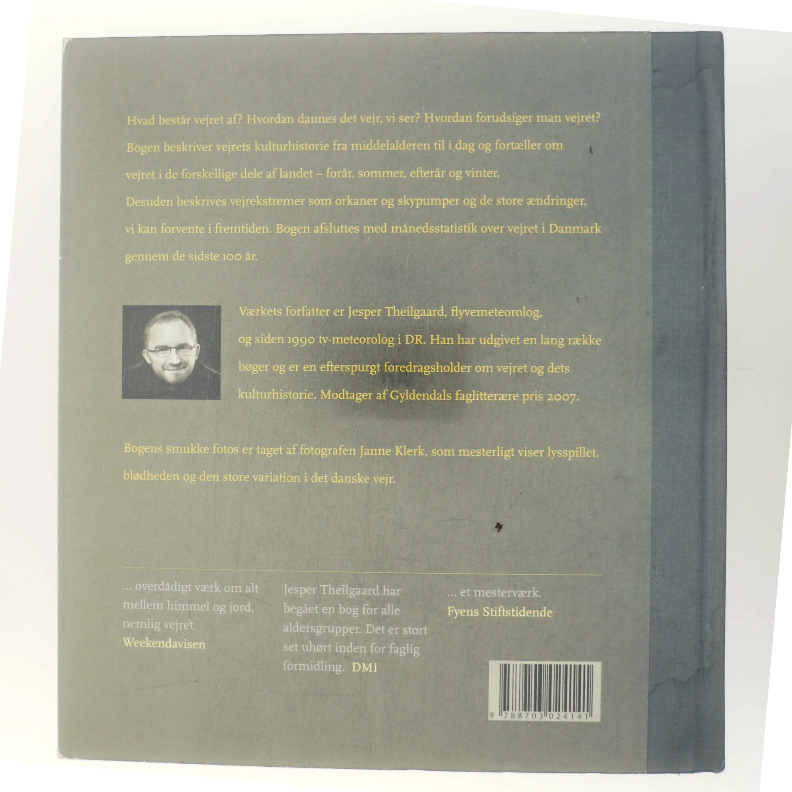 Det danske vejr af Jesper Theilgaard (Bog)