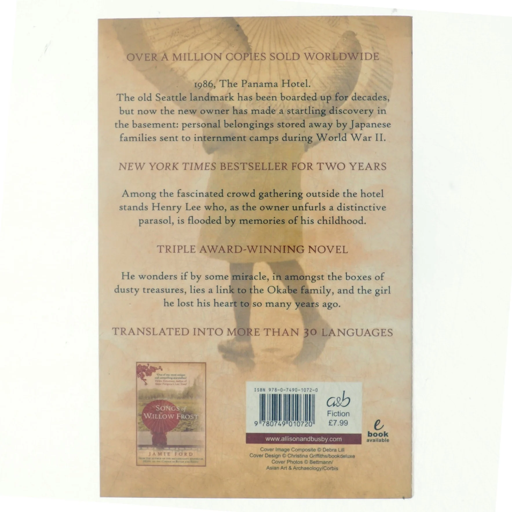 Hotel on the corner of bitter and sweet : a novel af Jamie Ford (Bog)