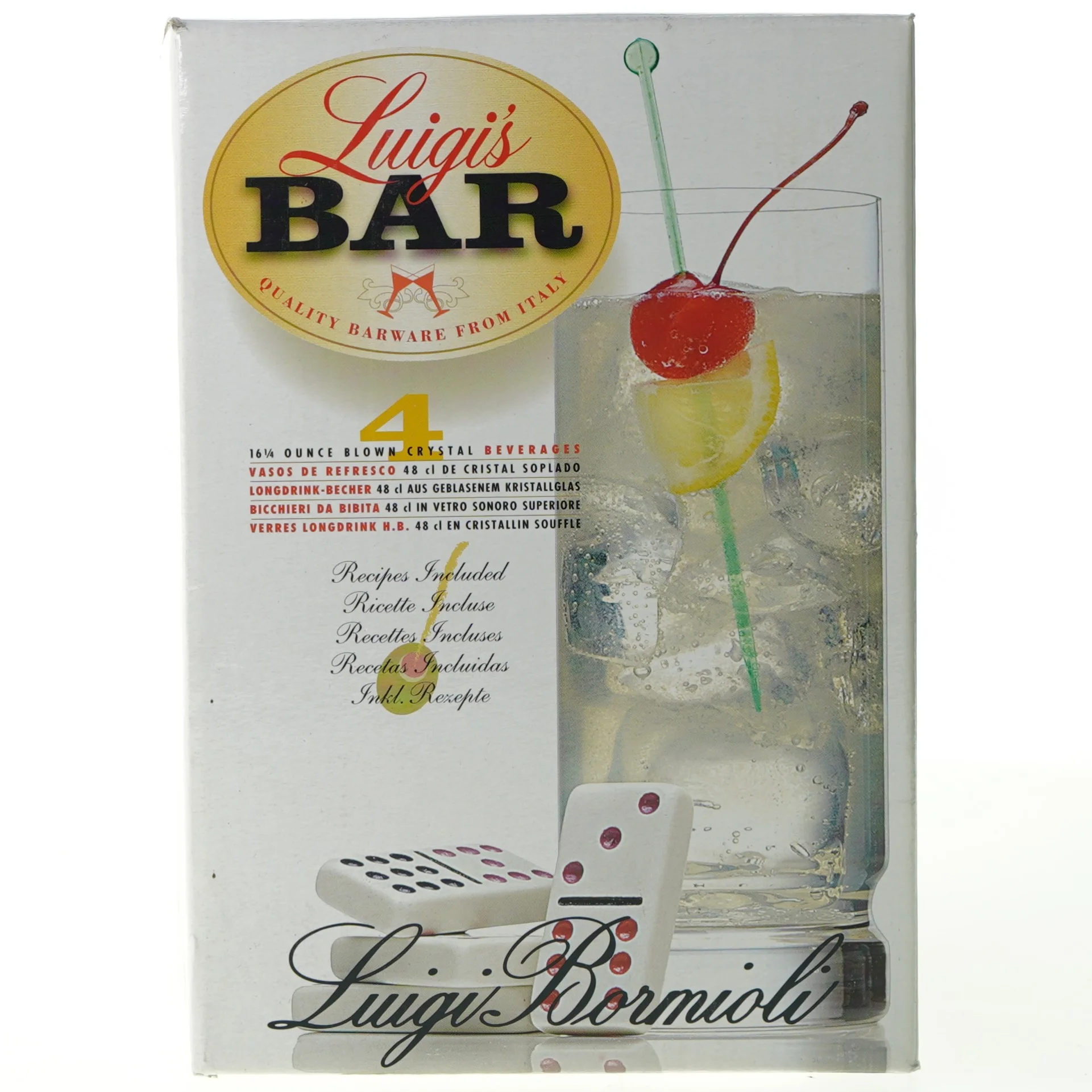 Longdrink glas Luigis Bar (str. 22 x 15 cm)