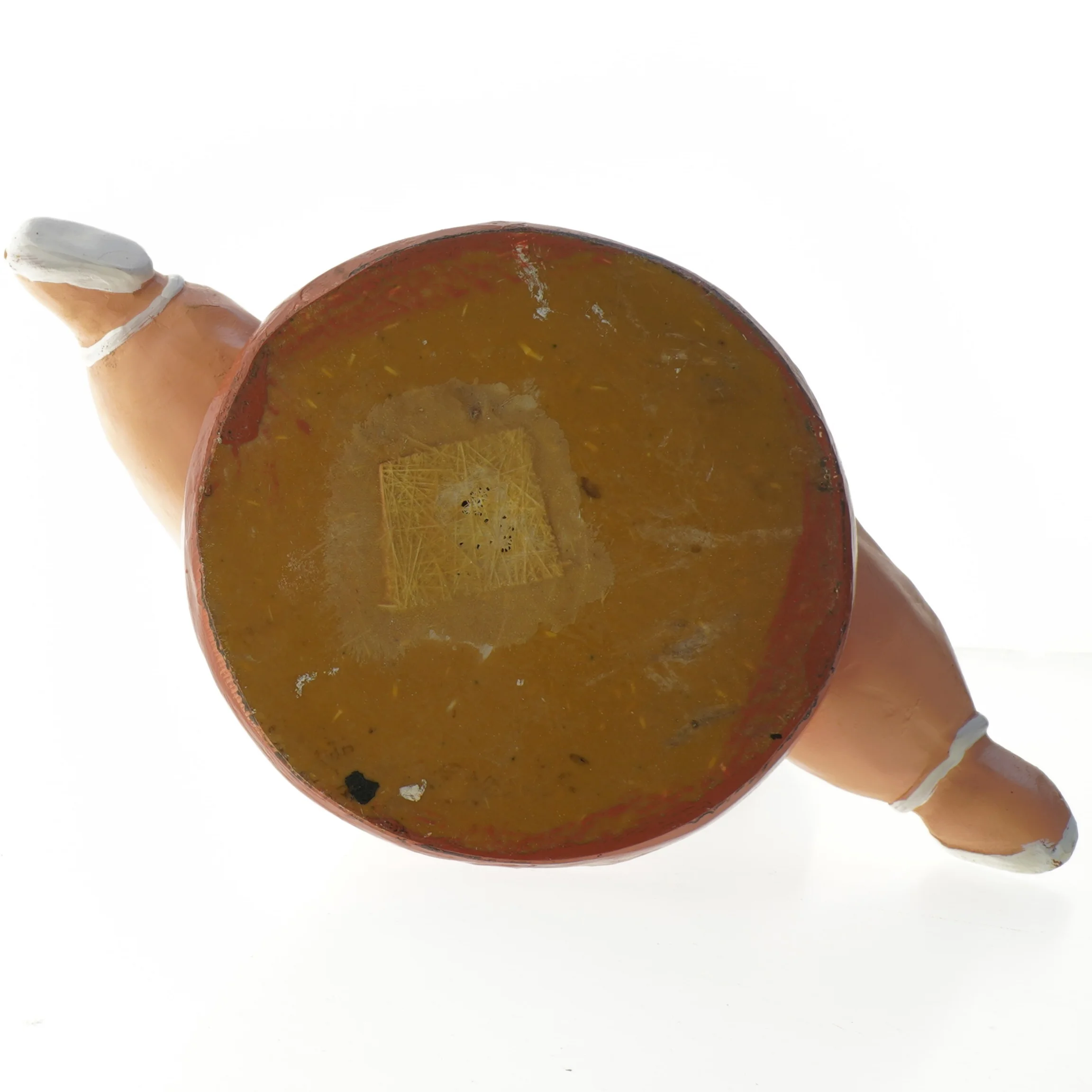 Resinfigur af kvinde i yogastilling (str. 32 cm)