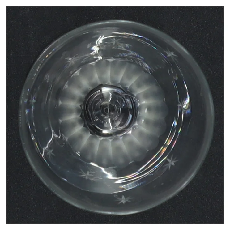 Gravéret glas (str. 12,5 x ø 6 cm)