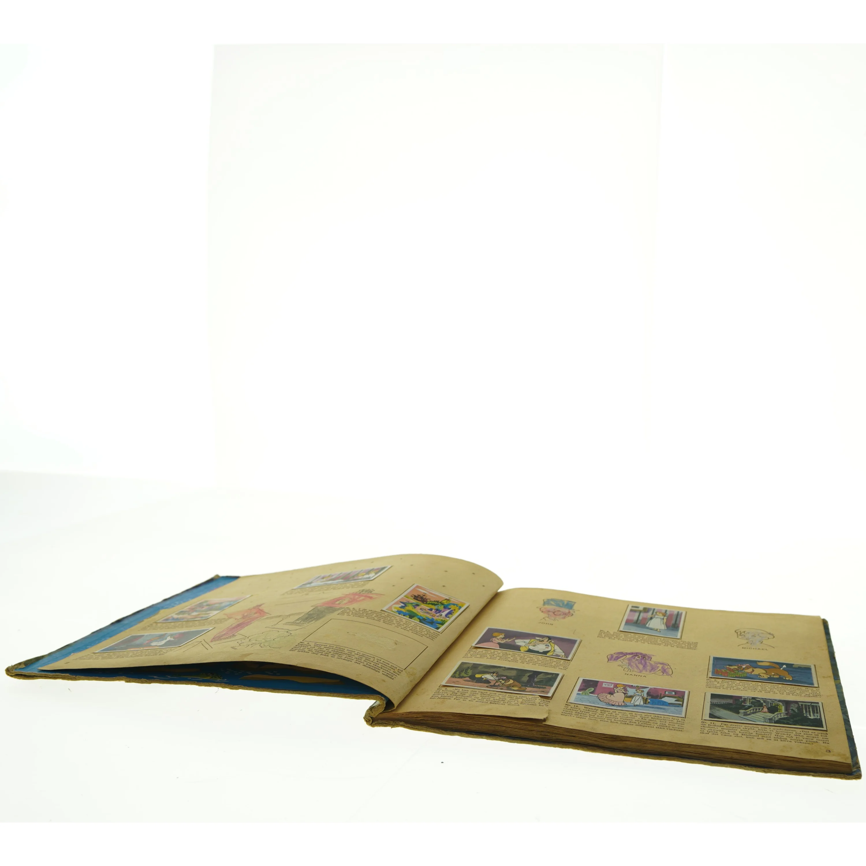 Gammel eventyr scrapbog fra Rich’s (str. 28 x 28 cm)