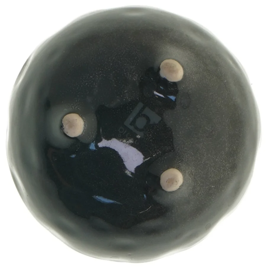 Sort keramikskål (str. 6x11,5 cm)