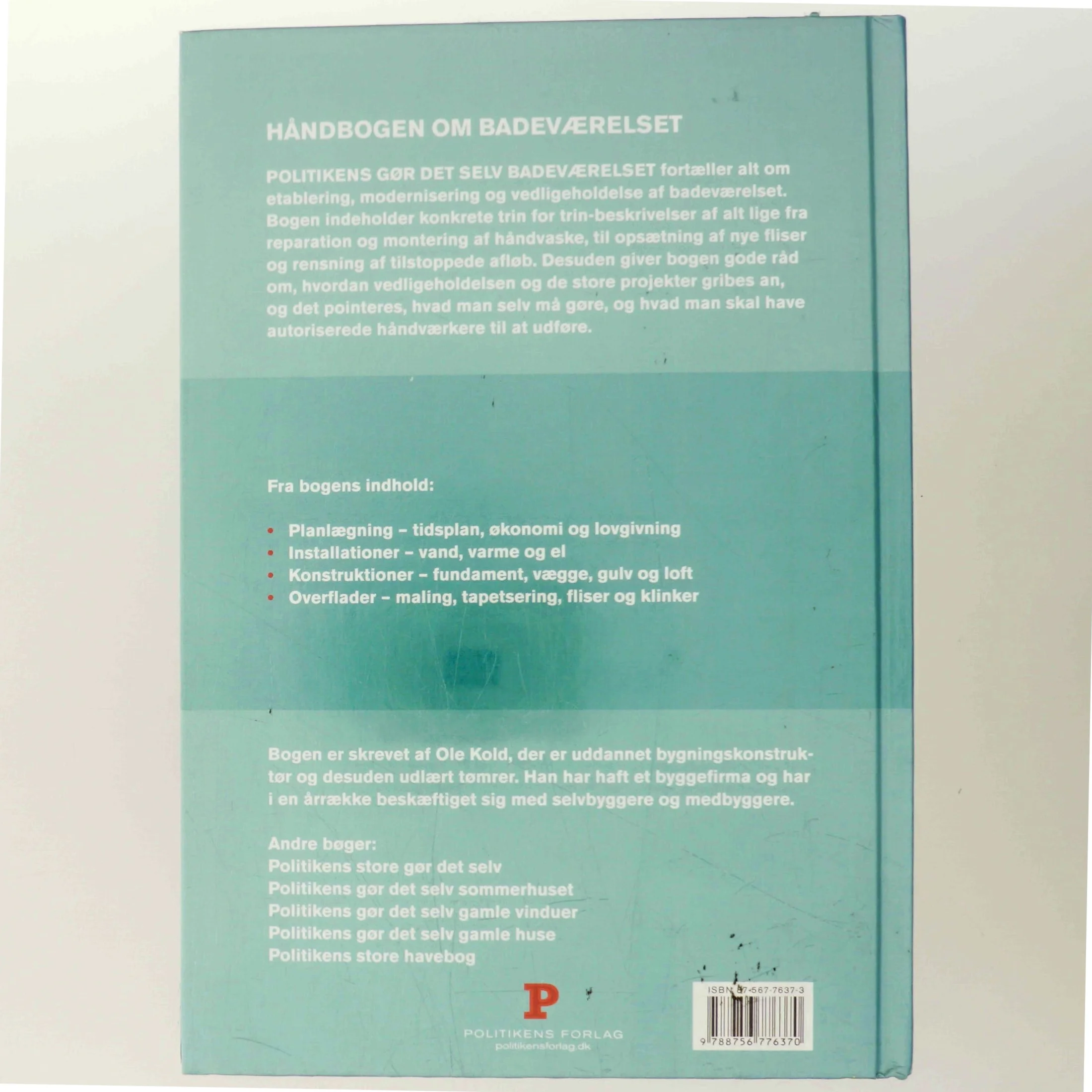 Gør det selv badeværelset af Ole Kold (Bog)