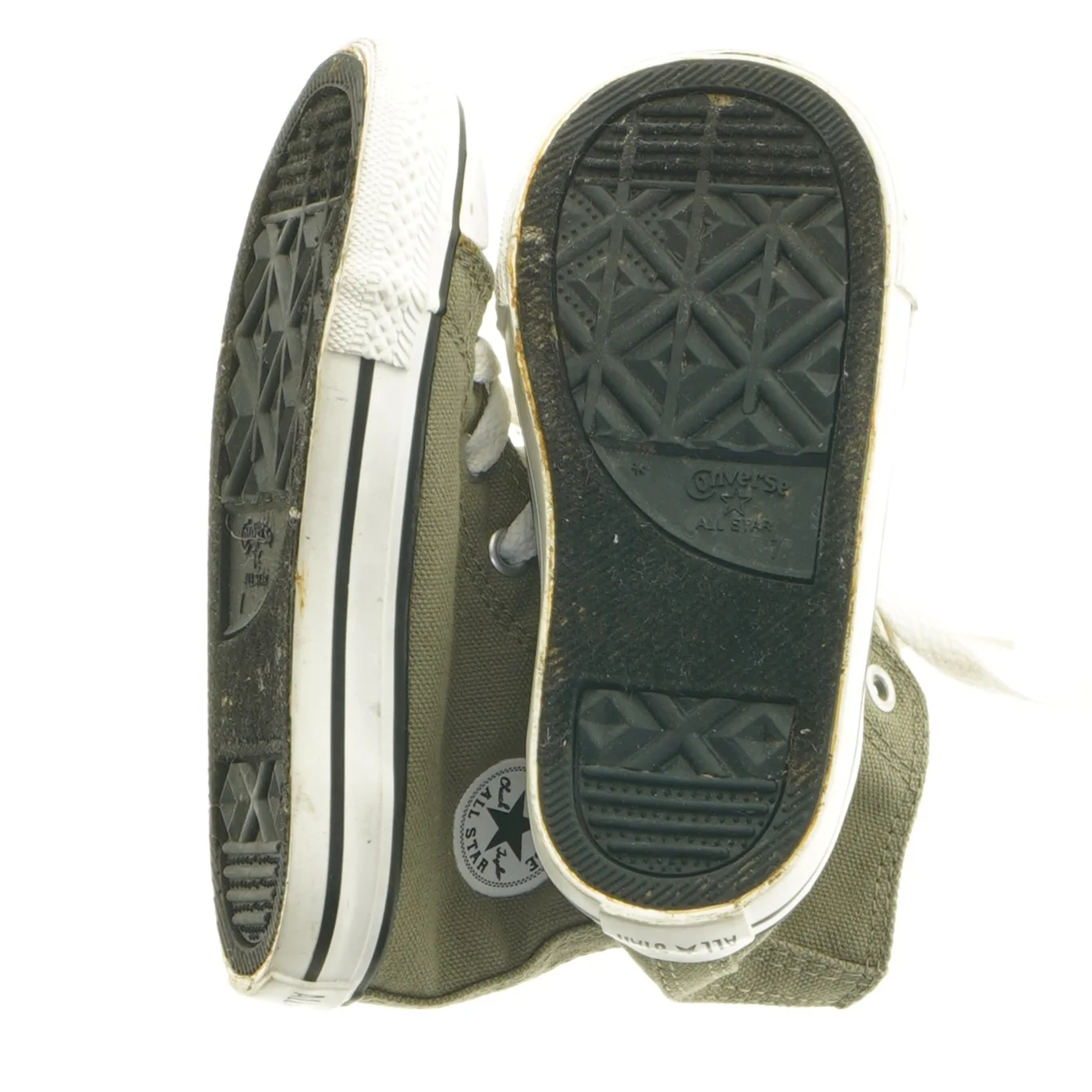 Brugte grønne Converse All Star lav sneakers fra All Star (str. Og 20)