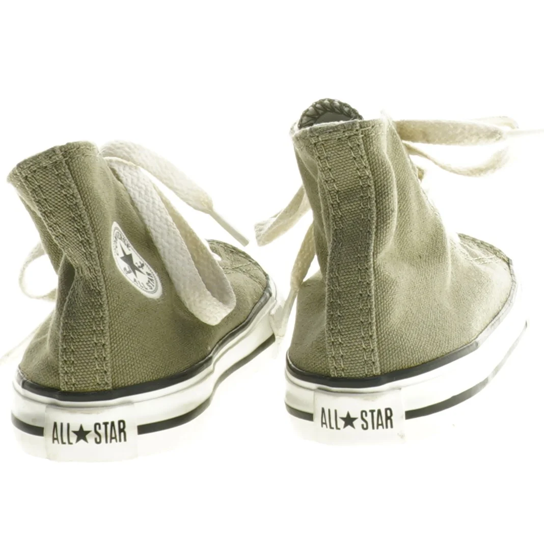 Brugte grønne Converse All Star lav sneakers fra All Star (str. Og 20)