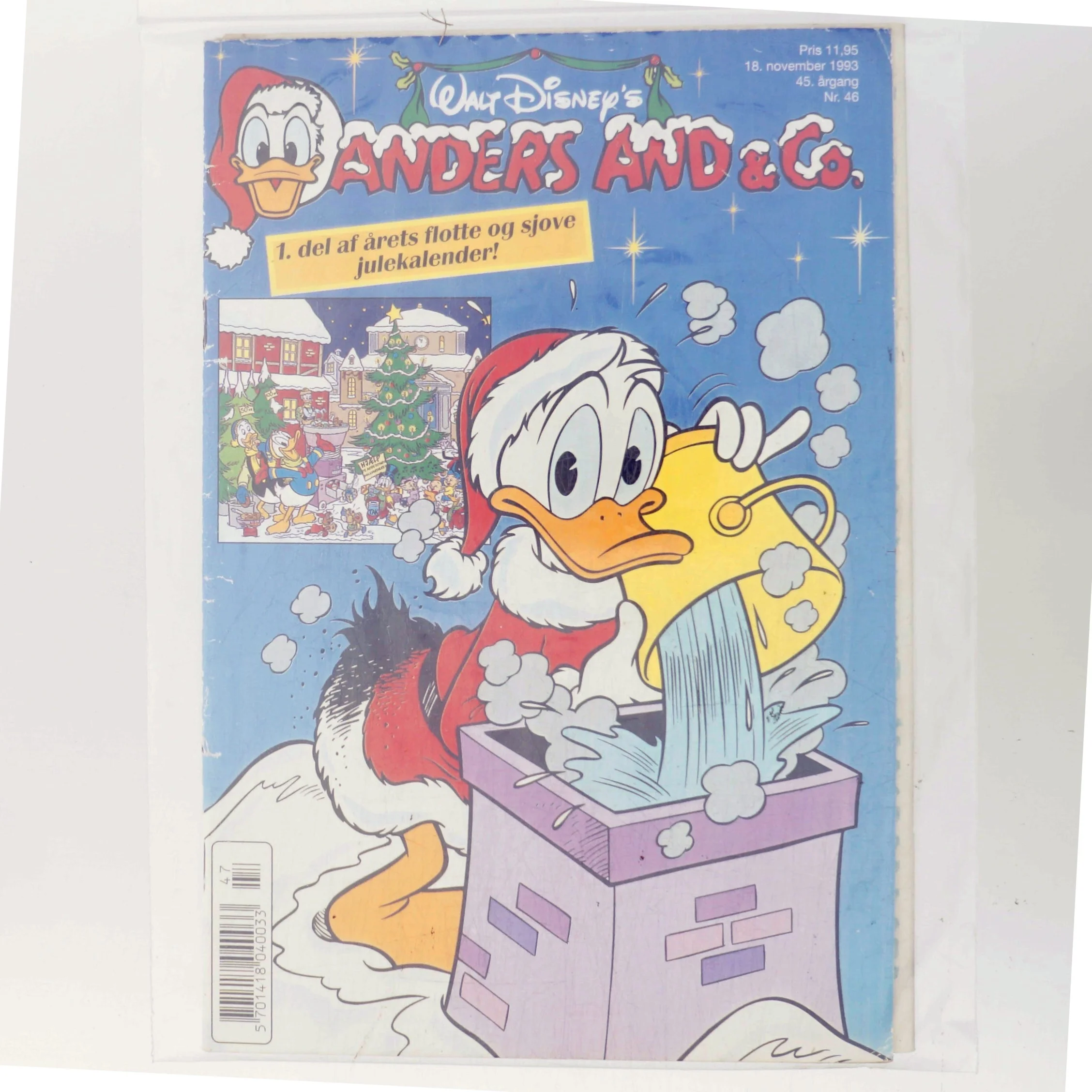 Anders And & Co. Med julekalender (Bog)