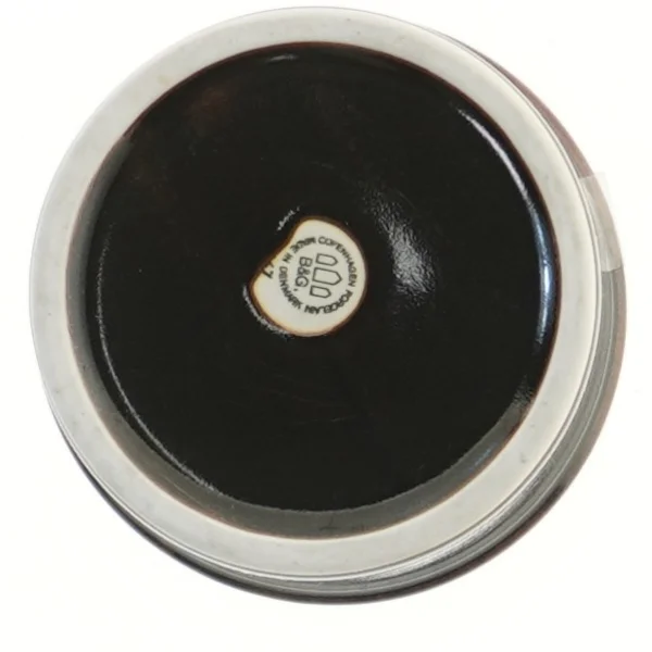 Opbevaringskrukke med låg fra B&G (str. Ø 11x7 cm)