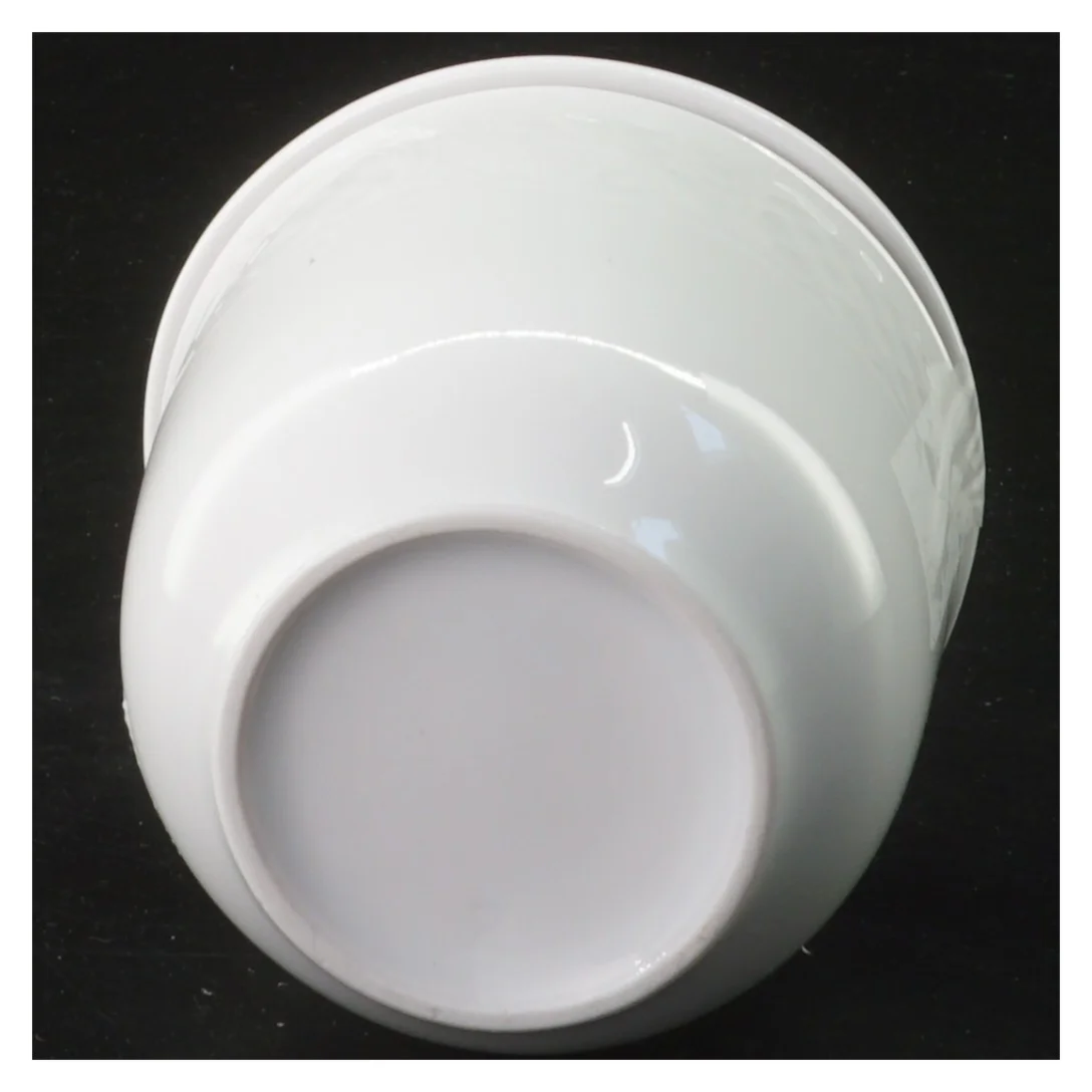 Hvid sukkerskål med låg (str. 12 cm)