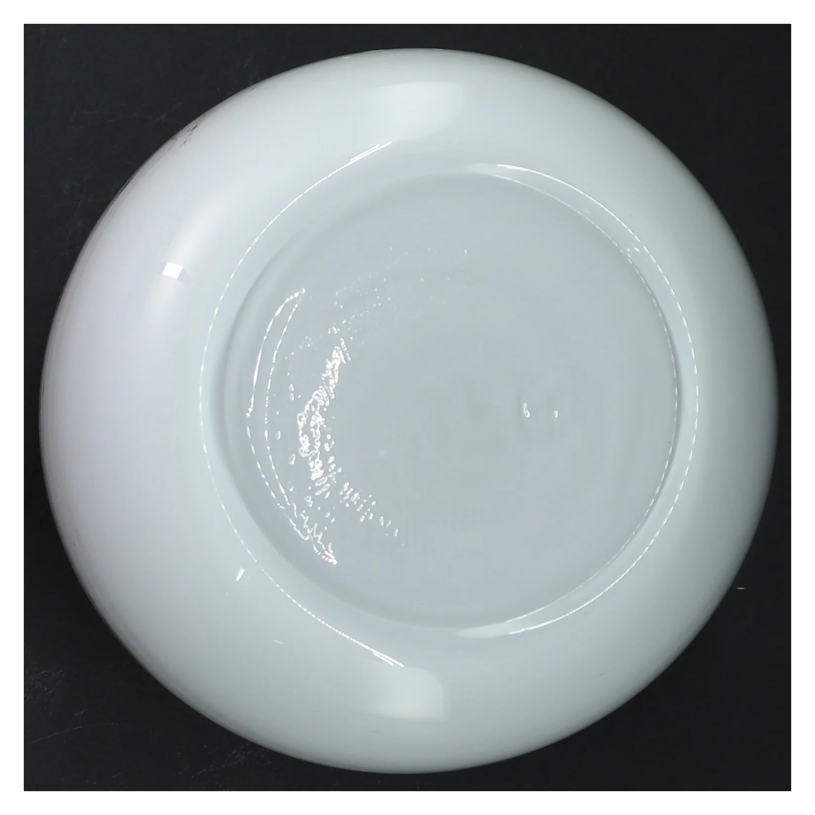 Holmegaard vase med rosa detalje (str. 15 cm)