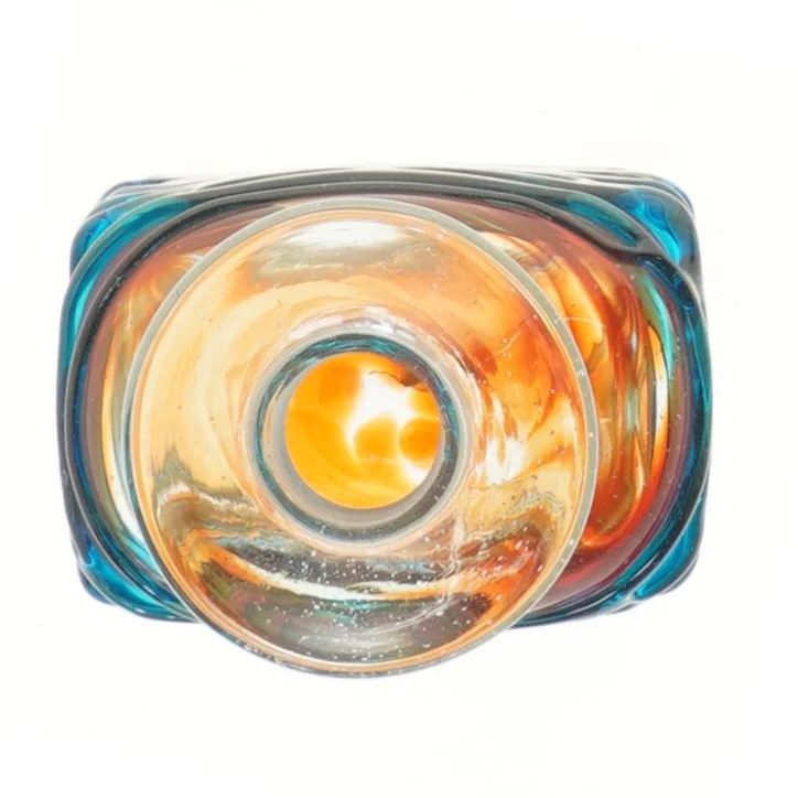 mdina glas vase med farve (str. 16 cm)