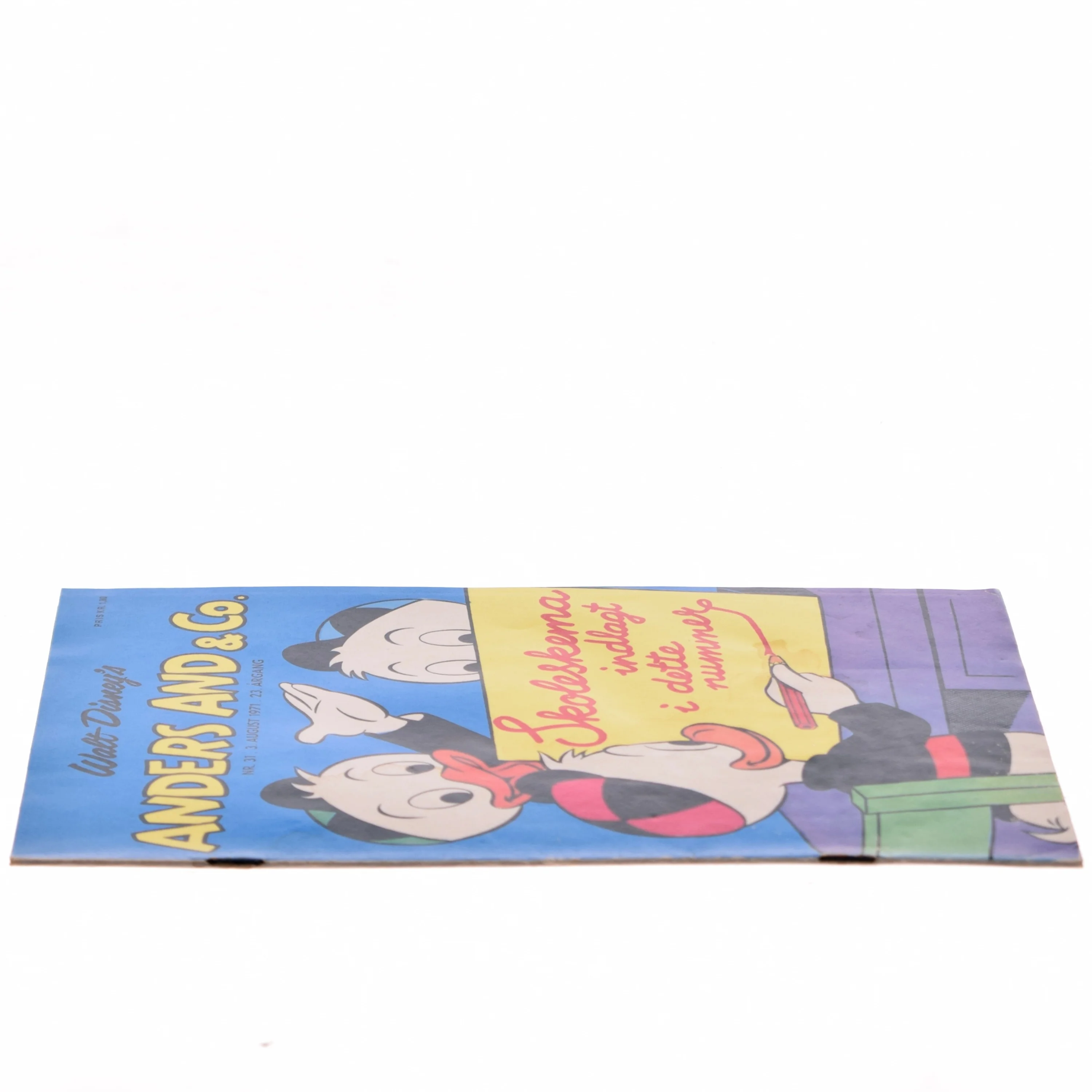 Anders And & Co. Med indlæg.