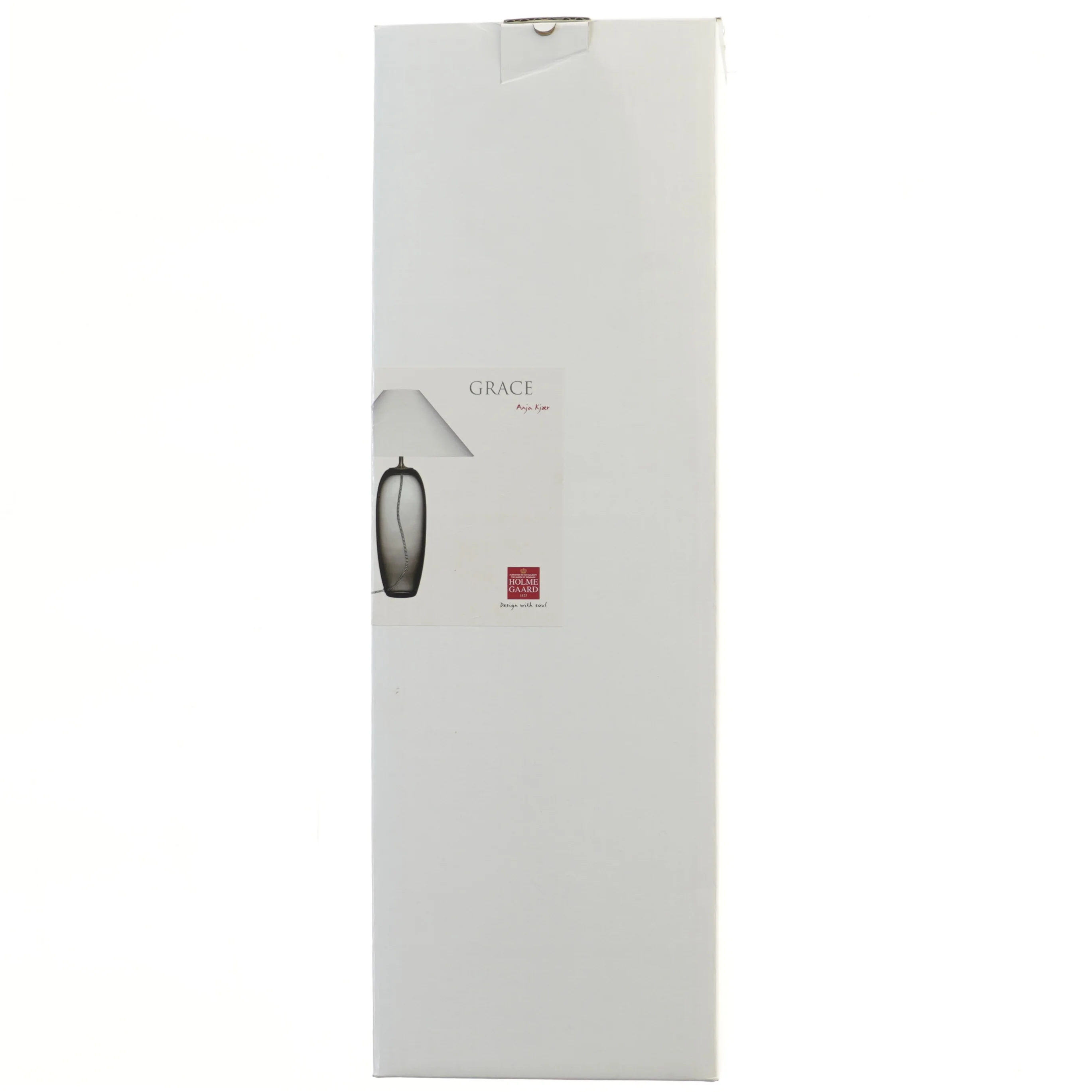 Bordlampe Holmegaard 'Grace' ubrugt (str. 47,5 cm)