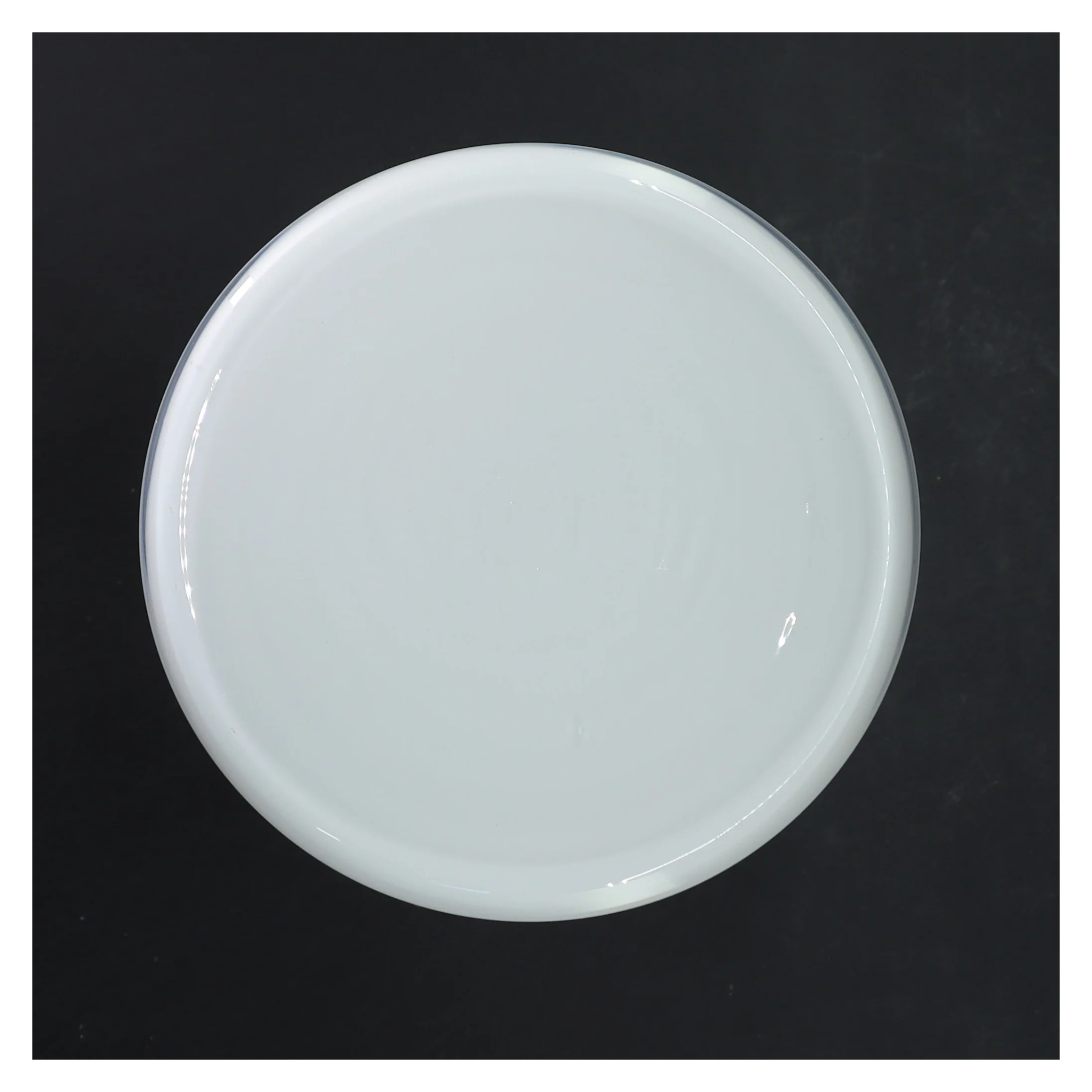 Hvid keramik kande (str. Ø 8 cm længde 20 cm)