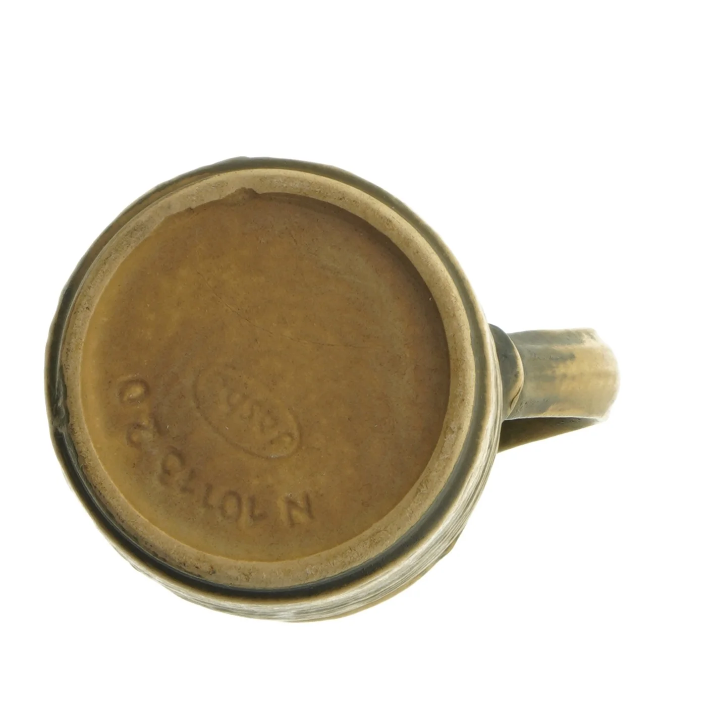 Keramikkande med håndtag (str. Ø 8,5 cm længde 20 cm)