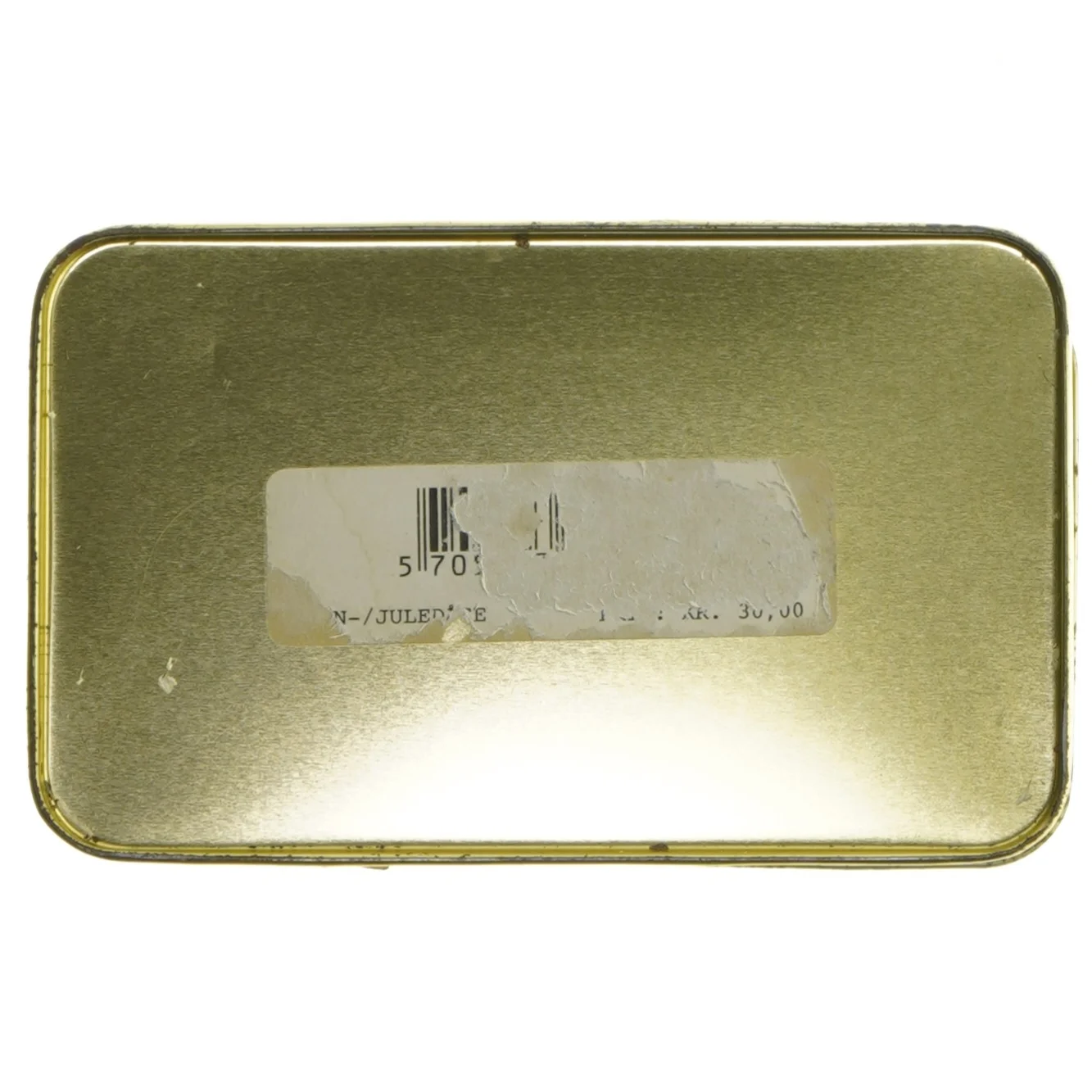 Julemærkedåse (str. 15x15 cm)