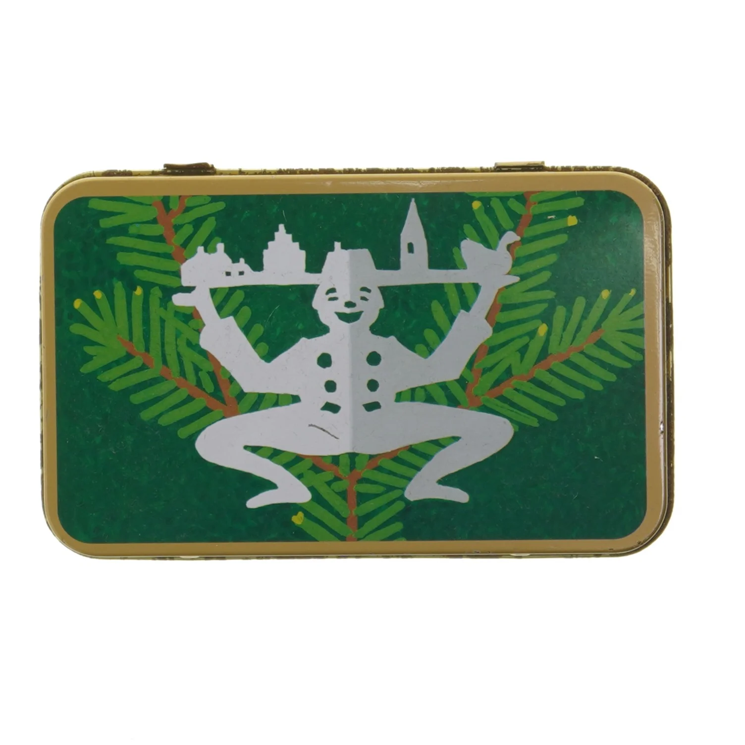 Julemærkedåse (str. 15x15 cm)