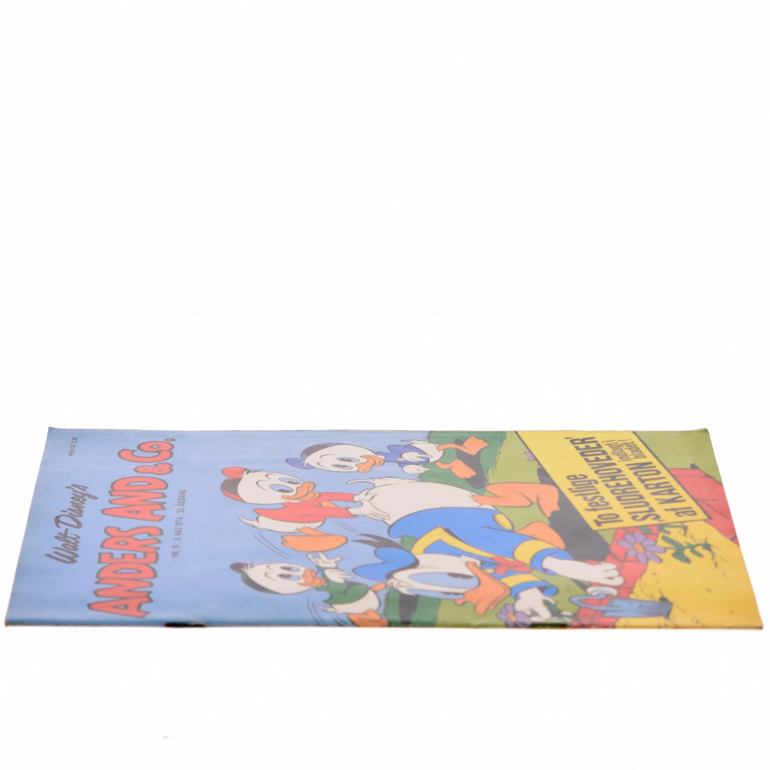 Anders And & Co. Med indlæg.