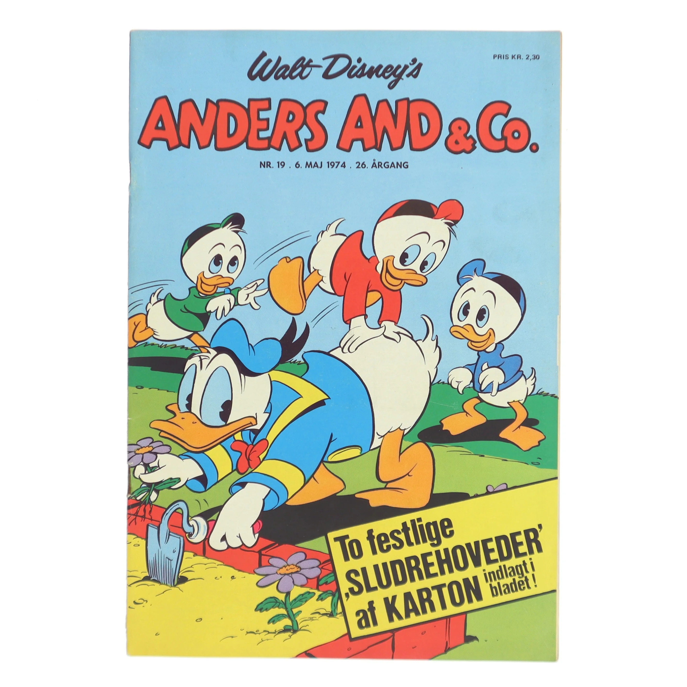 Anders And & Co. Med indlæg.