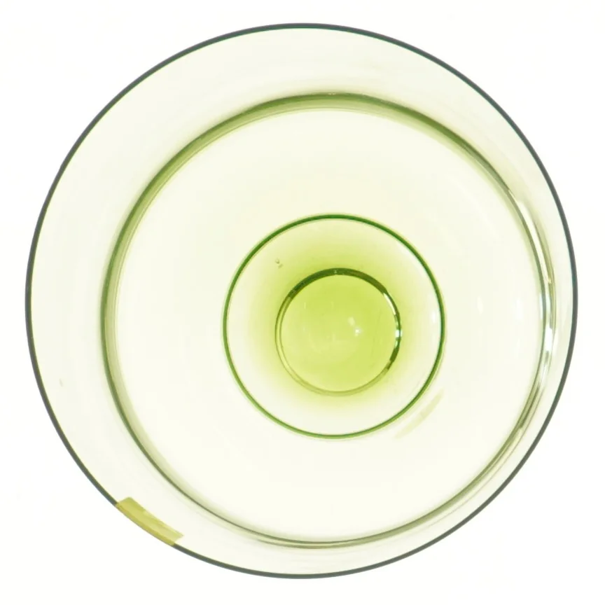 Glas vase på fod fra Sweden Seda (str. Ø 15x15 cm)