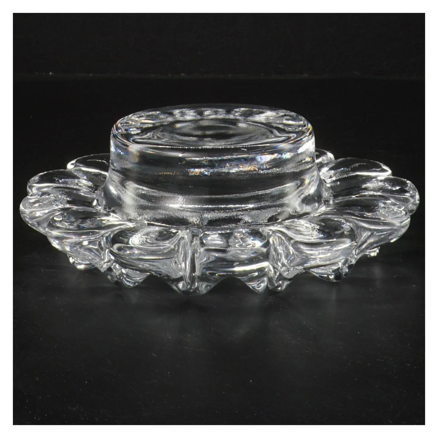 Glaslysestage (str. Ø 16 cm)