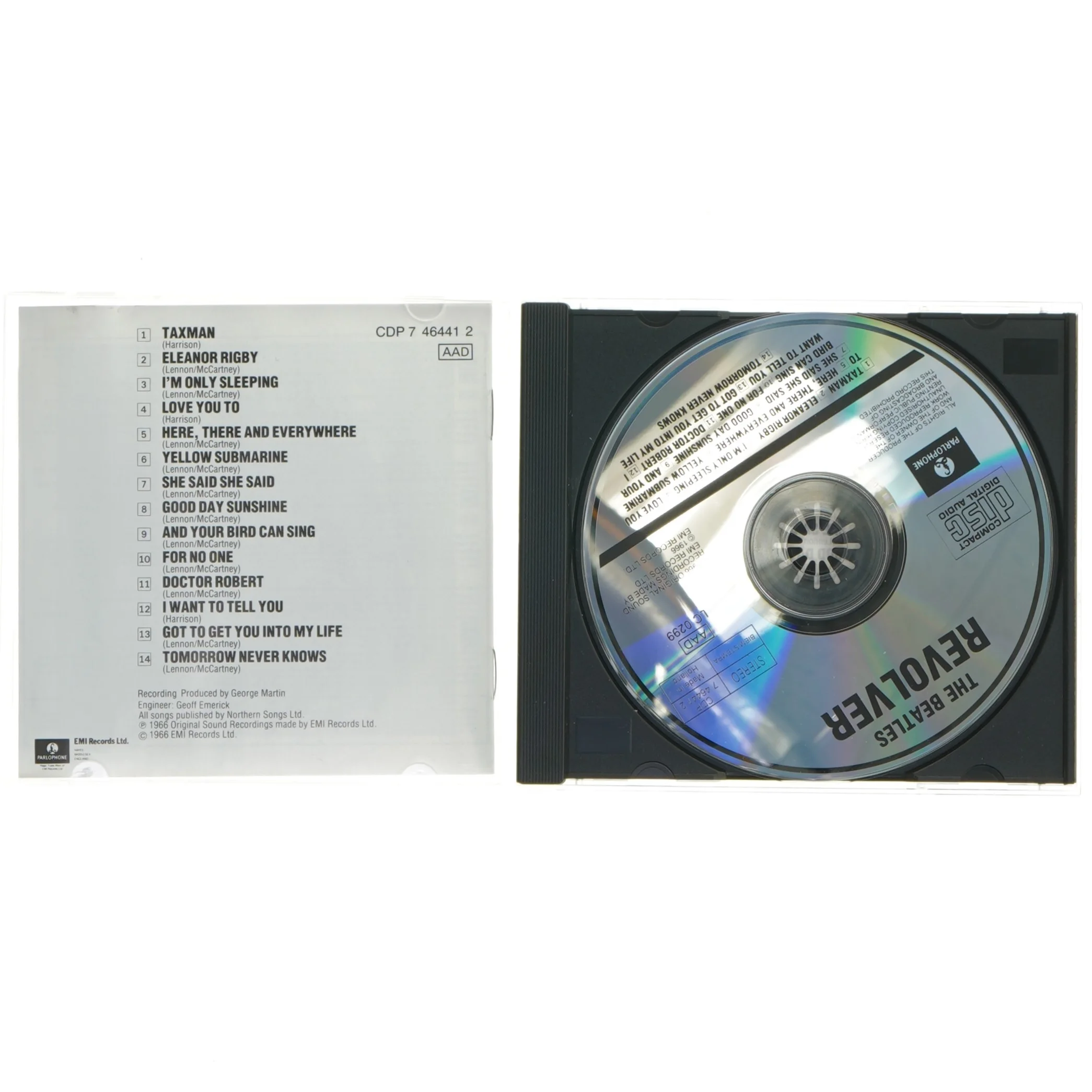 Revolver af The Beatles på CD fra The Beatles