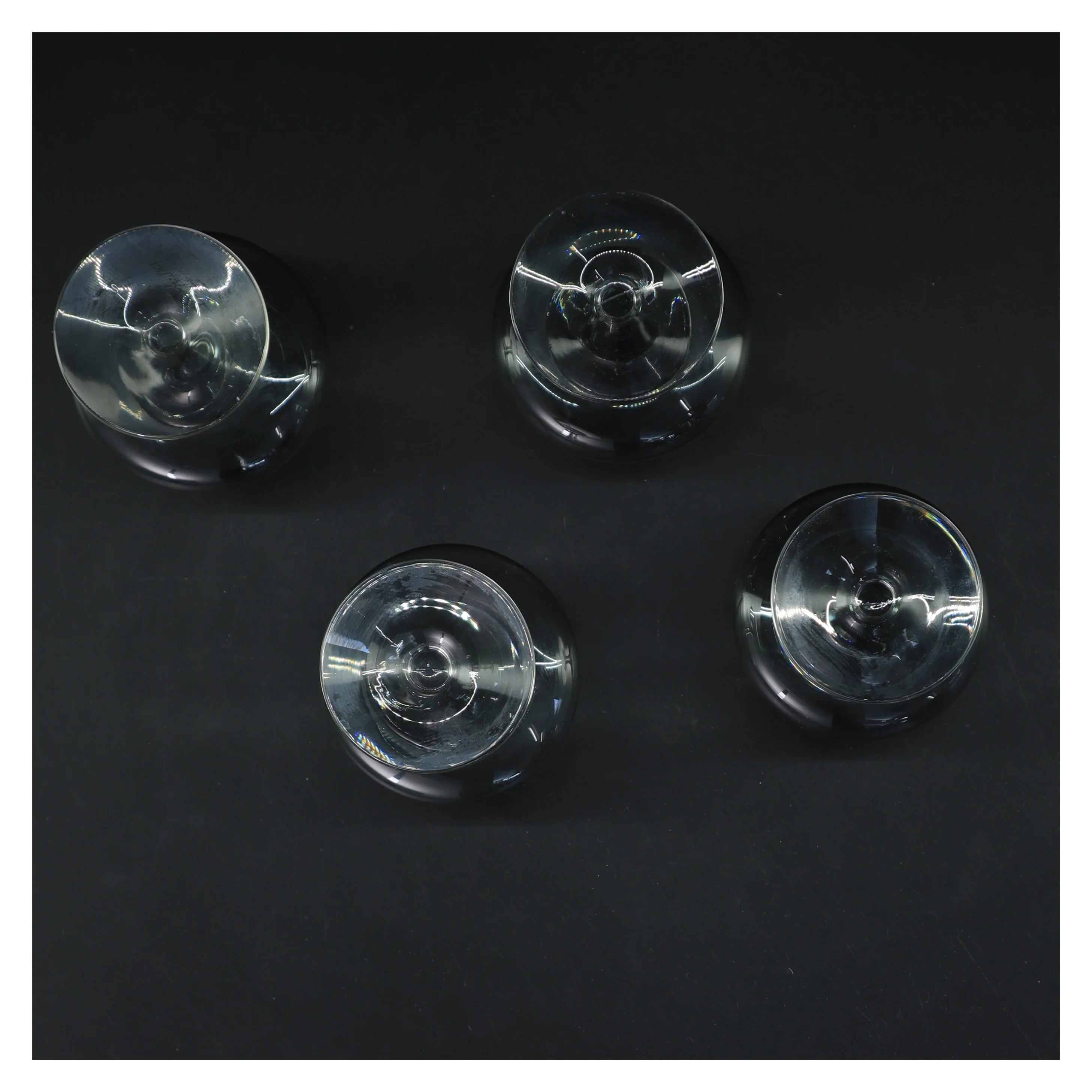 4 stk. Holmegaard Atlantic cognacglasstr. (4 stk Ø 5 cm længde 11,5 cm)