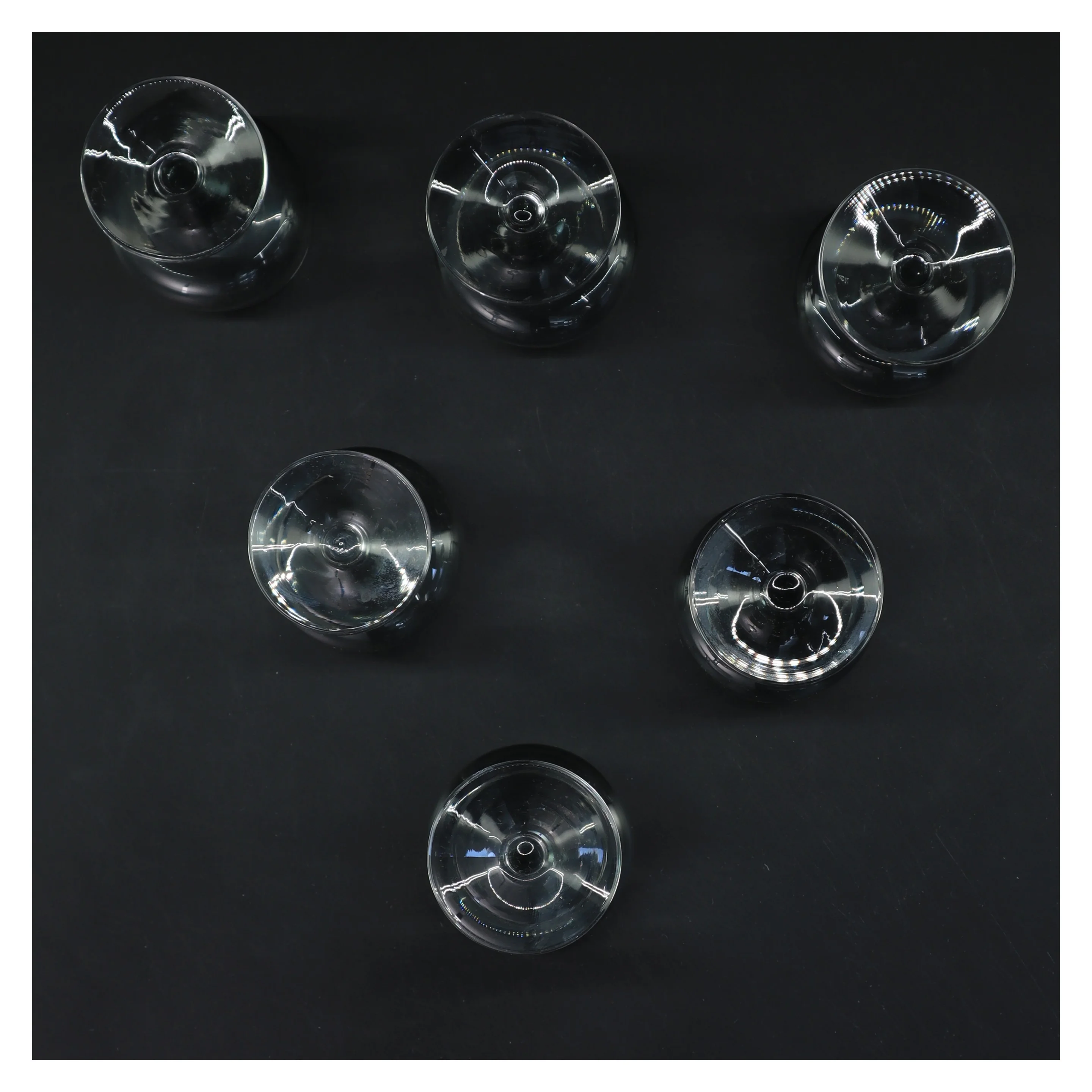 6 stk. Holmegaard Atlantic portvinsglas (str. 6 stk Ø 5,5 cm længde 9 cm)