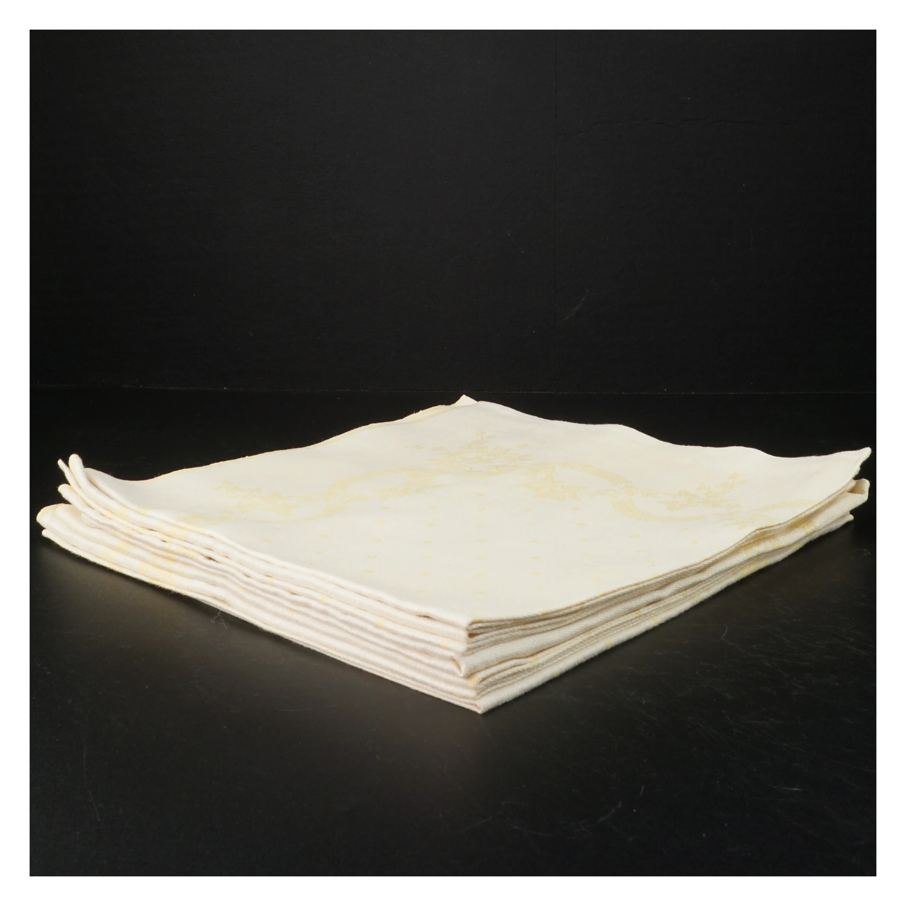 Dug samt servietter vintage (str. 55 x 55 cm)